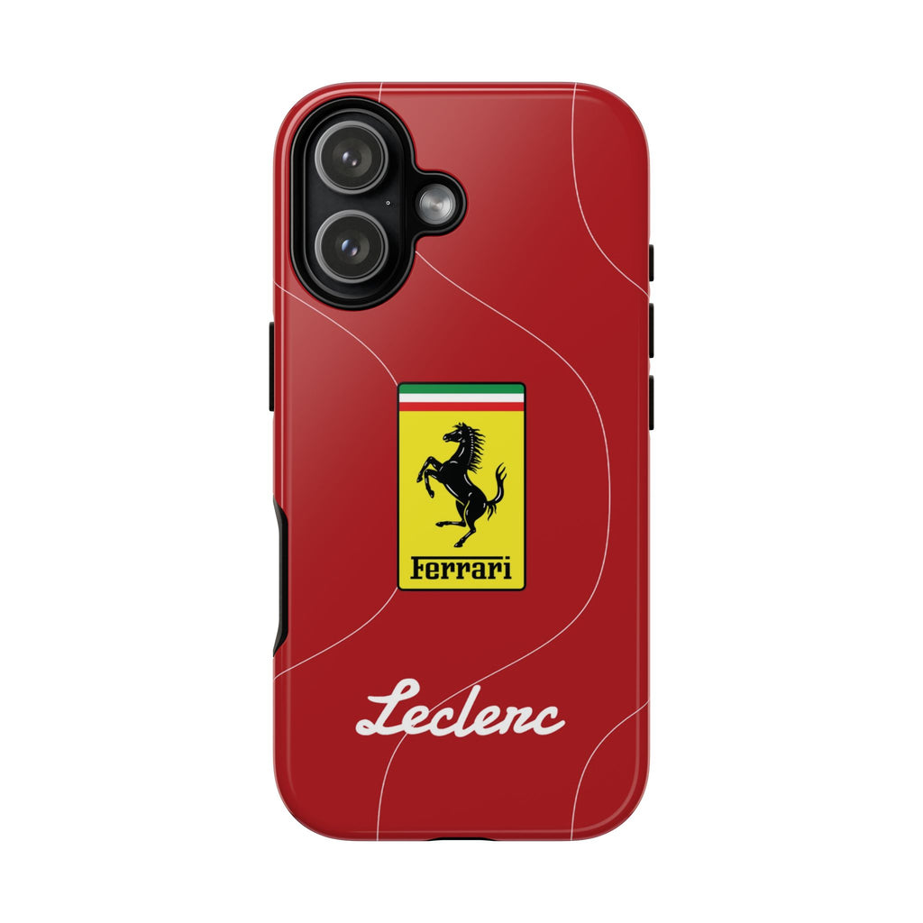 Charles Leclerc Ferrari Monza Limited Edition Phone Case 2025 F1 Tough Phone Case, Ferrari Formula 1 Team, iPhone, Google Pixel, Samsung