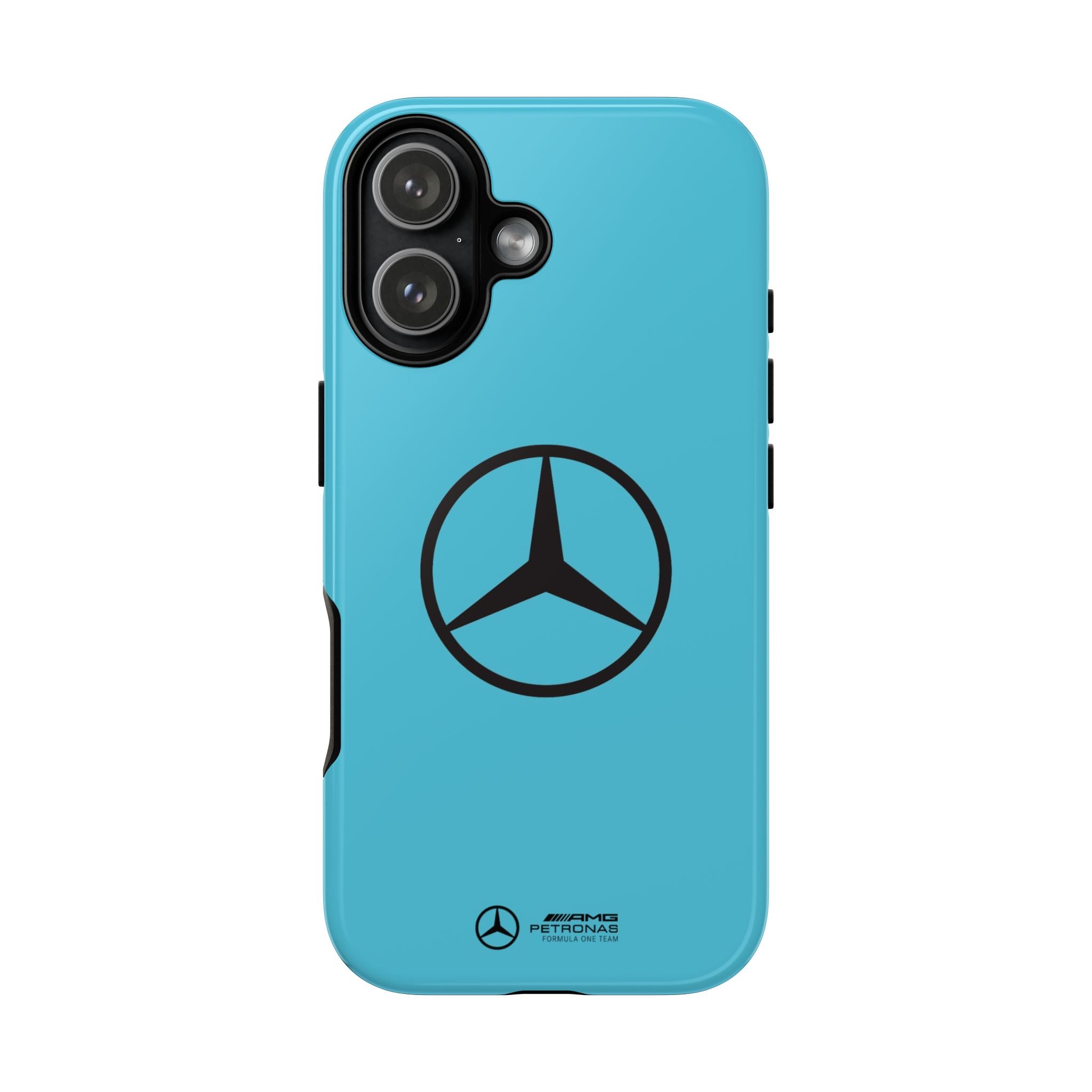 Mercedes F1 Team Blue Tough Phone Case, George Russell, Kimi Antonelli, Mercedes AMG, Mercedes 2025 F1 Team, iPhone, Pixel, Samsung Case