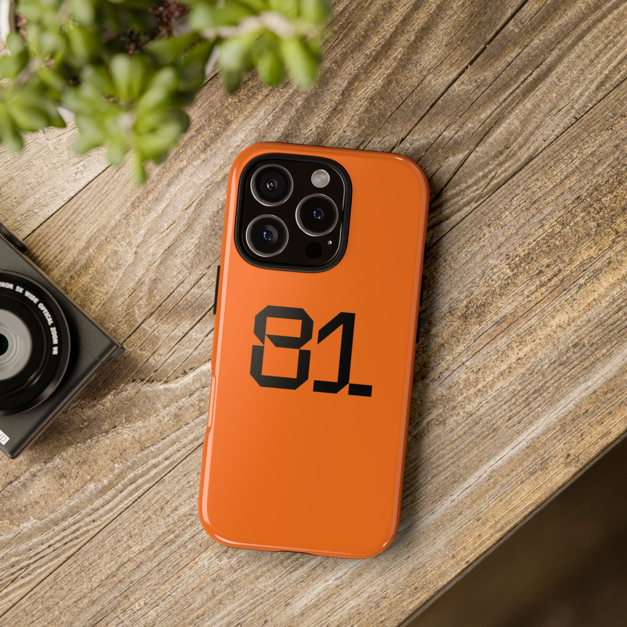 Oscar Piastri 81 F1 Tough Phone Case, OP81, McLaren Formula 1 Team, McLaren Phone Case, iPhone Case, Google Pixel Case, Samsung Case