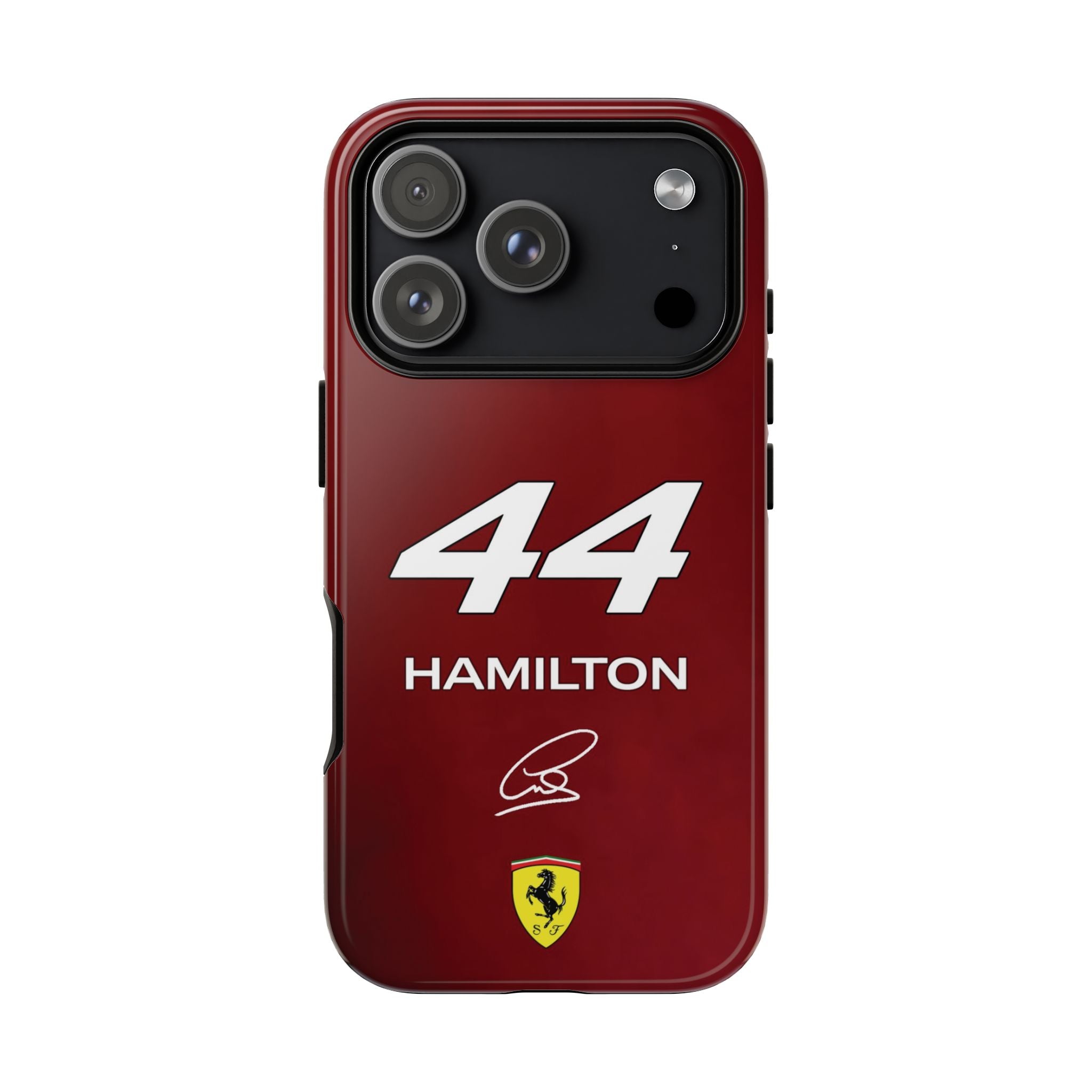 Lewis Hamilton 44 Ferrari F1 Tough Phone Case, Scuderia Ferrari Formula 1 Team Phone Case, iPhone Case, Google Pixel Case, Samsung Case