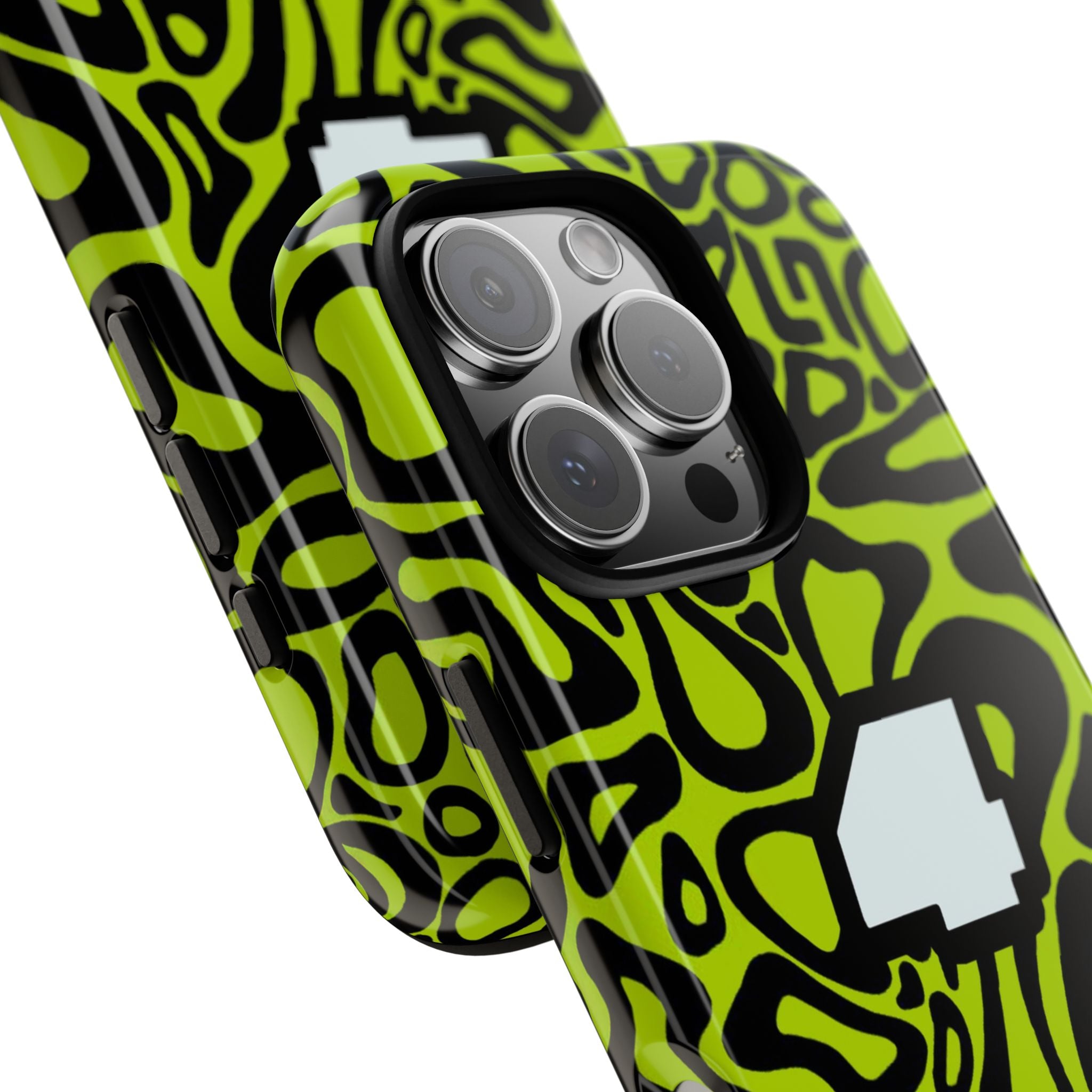 Lando Norris 4 Blobs Phone Case, McLaren Formula 1 Team, LN Case, Lando Norris F1 Tough Phone Case, iPhone Case, Google Pixel, Samsung