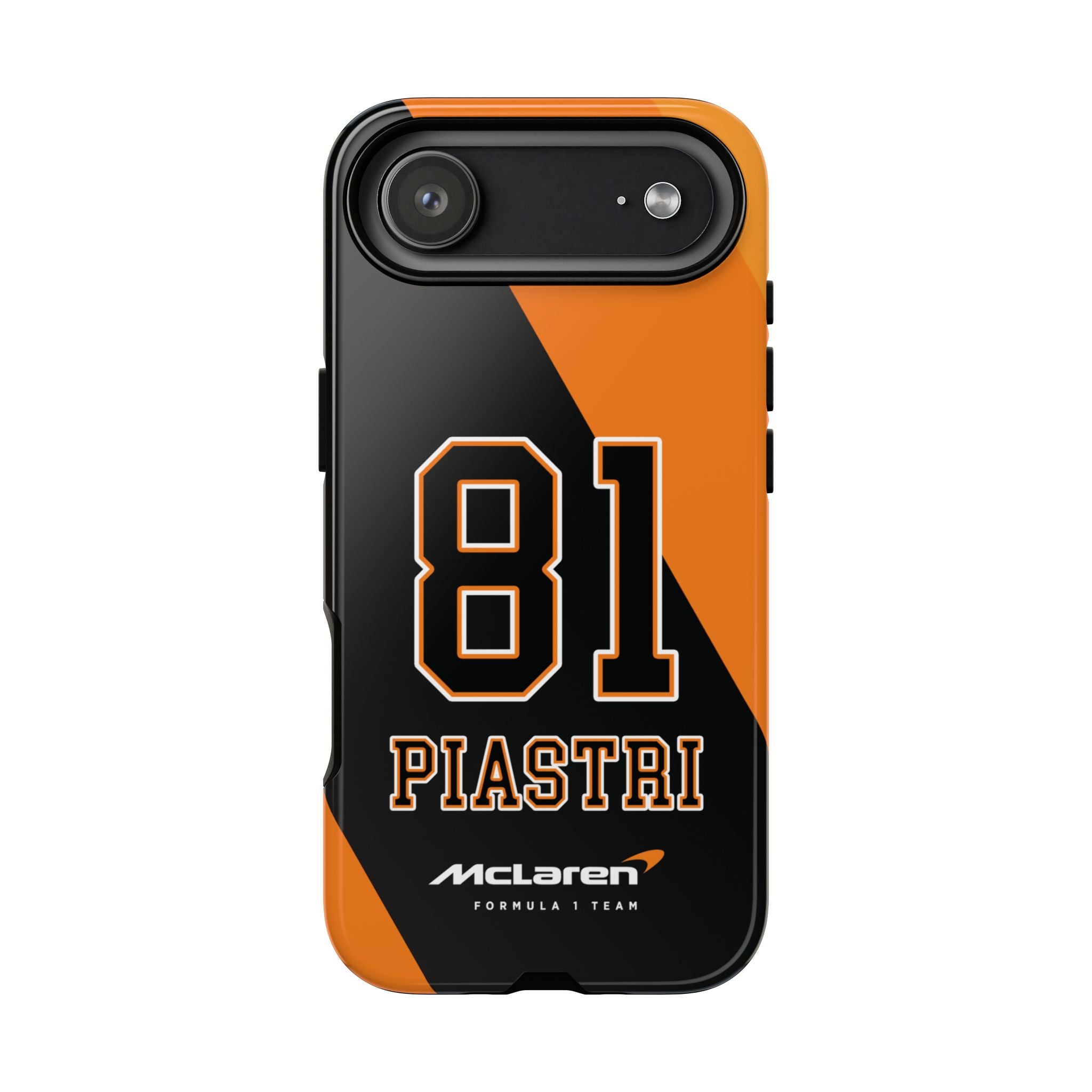 McLaren F1 Oscar Piastri 81 Tough Phone Case, McLaren Formula 1 Team, 2025 McLaren Phone Case, iPhone Case, Google Pixel Case, Samsung Case