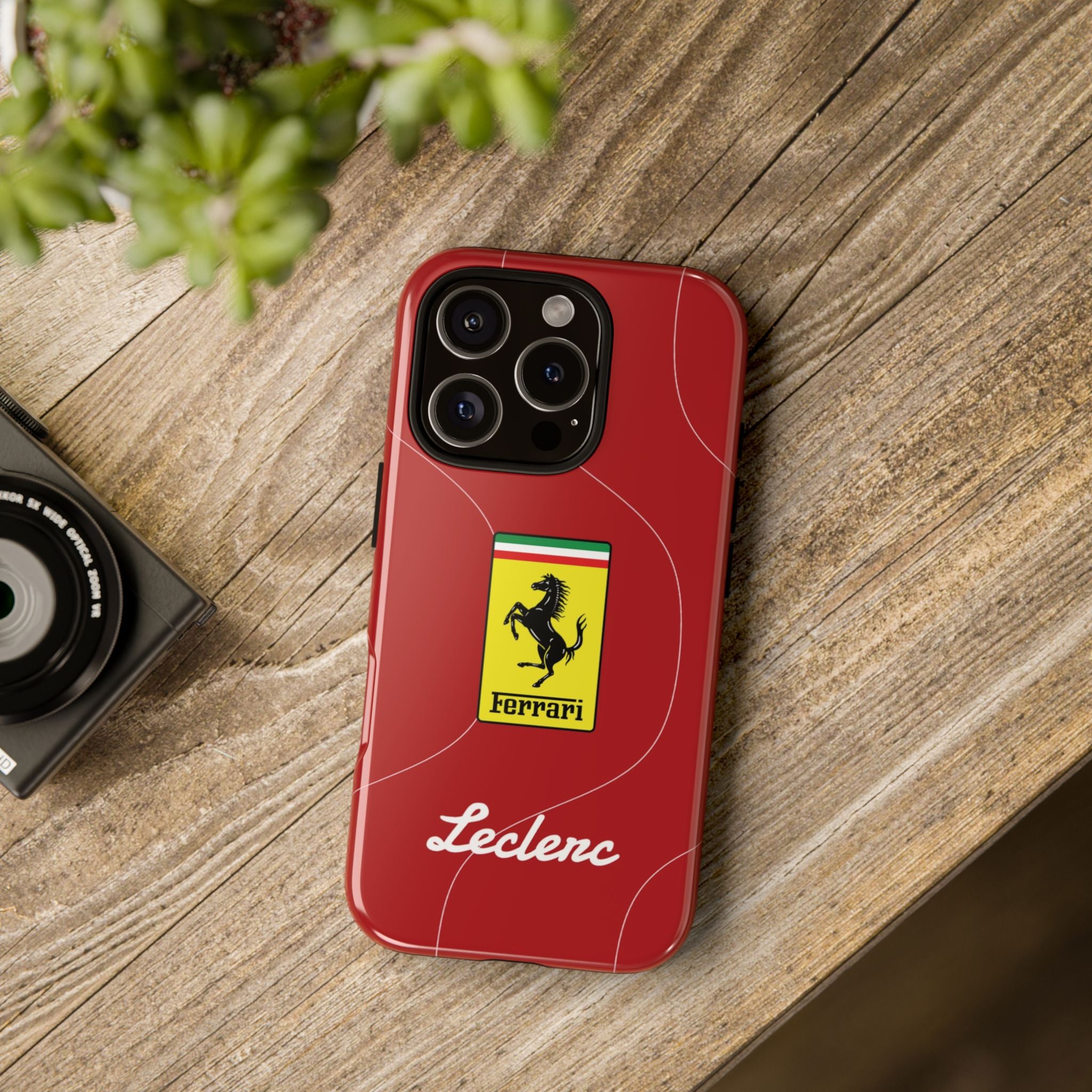 Charles Leclerc Ferrari Monza Limited Edition Phone Case 2025 F1 Tough Phone Case, Ferrari Formula 1 Team, iPhone, Google Pixel, Samsung