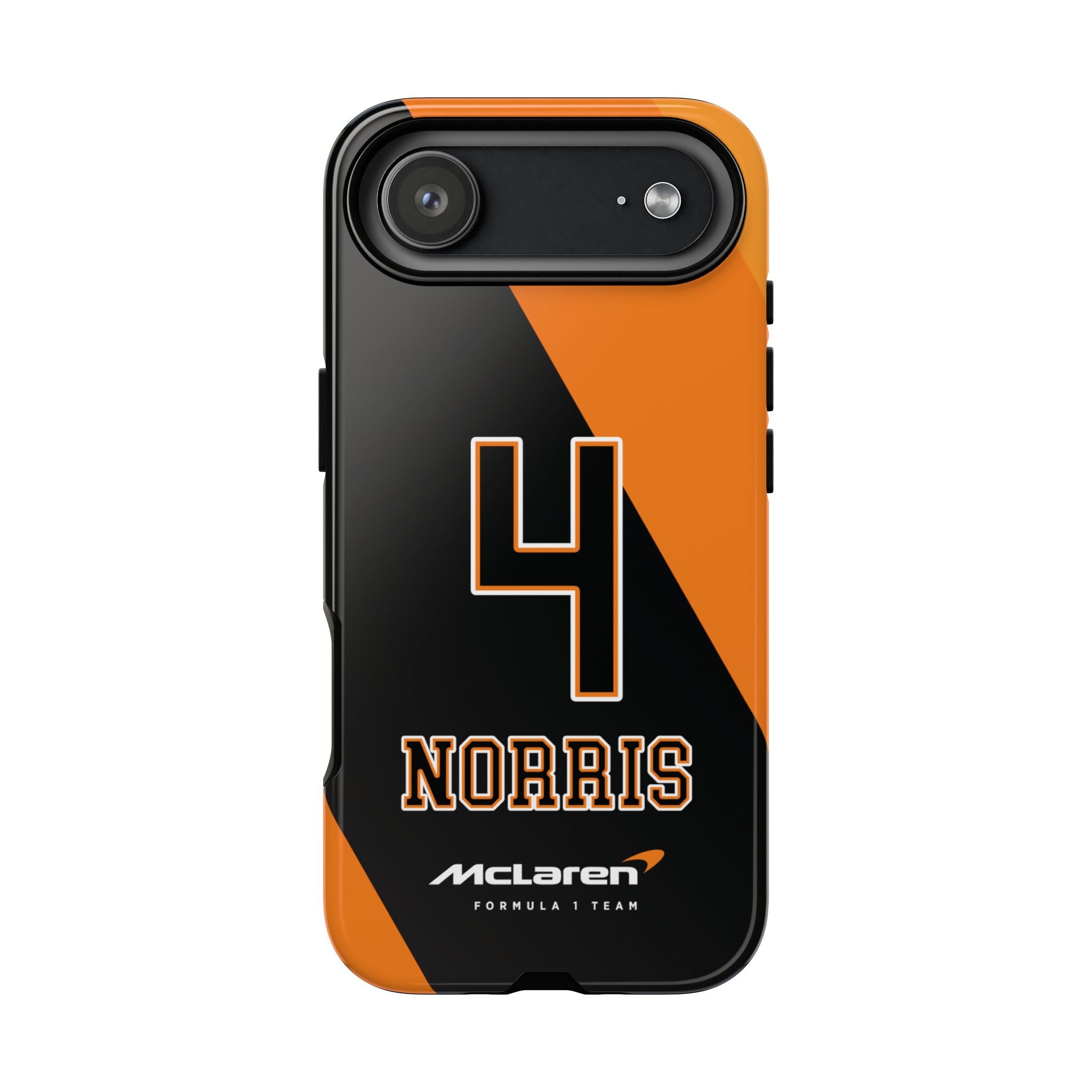 Lando Norris McLaren F1 4 Tough Phone Case, McLaren Formula 1 Team, 2025 McLaren Phone Case, iPhone Case, Google Pixel Case, Samsung Case