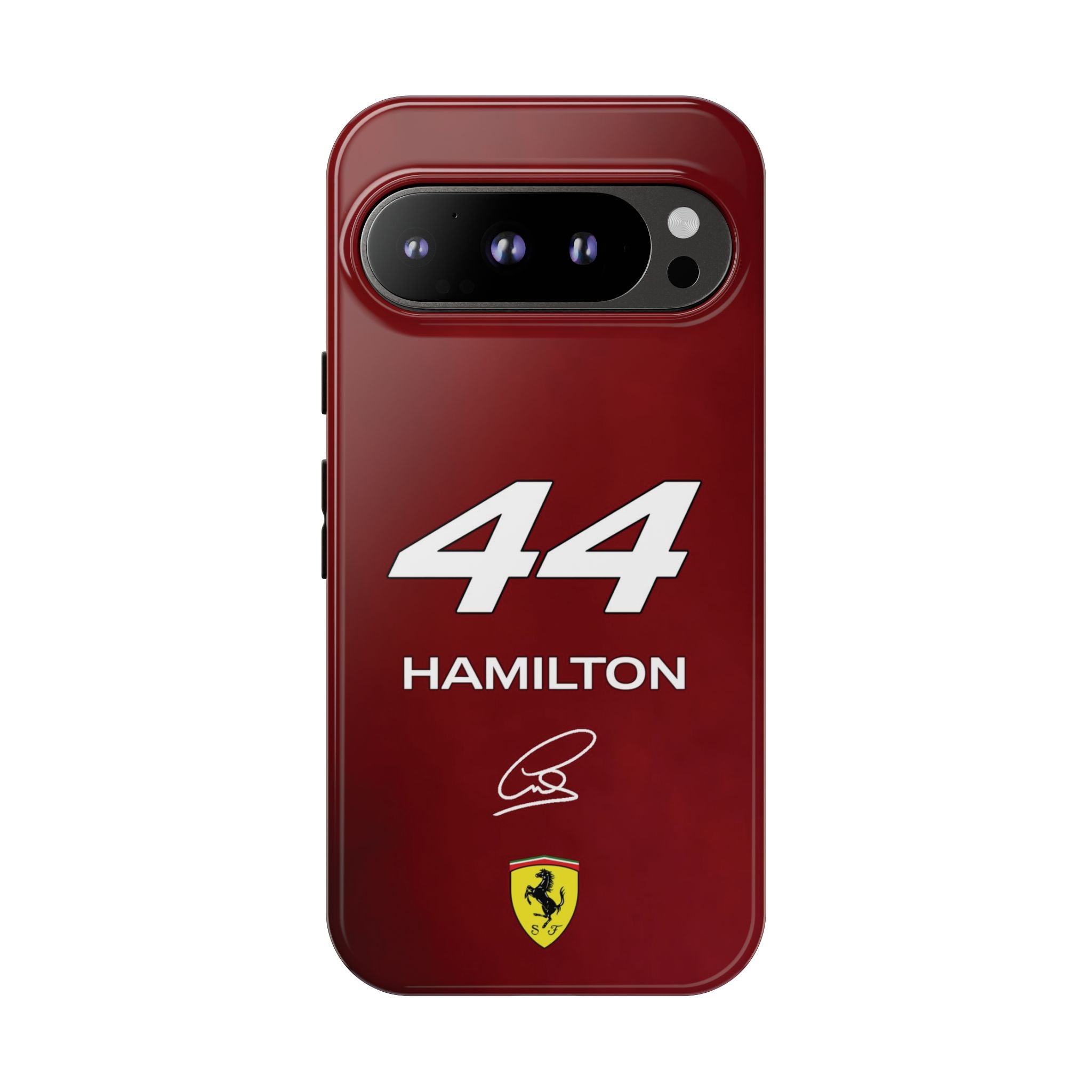 Lewis Hamilton 44 Ferrari F1 Tough Phone Case, Scuderia Ferrari Formula 1 Team Phone Case, iPhone Case, Google Pixel Case, Samsung Case