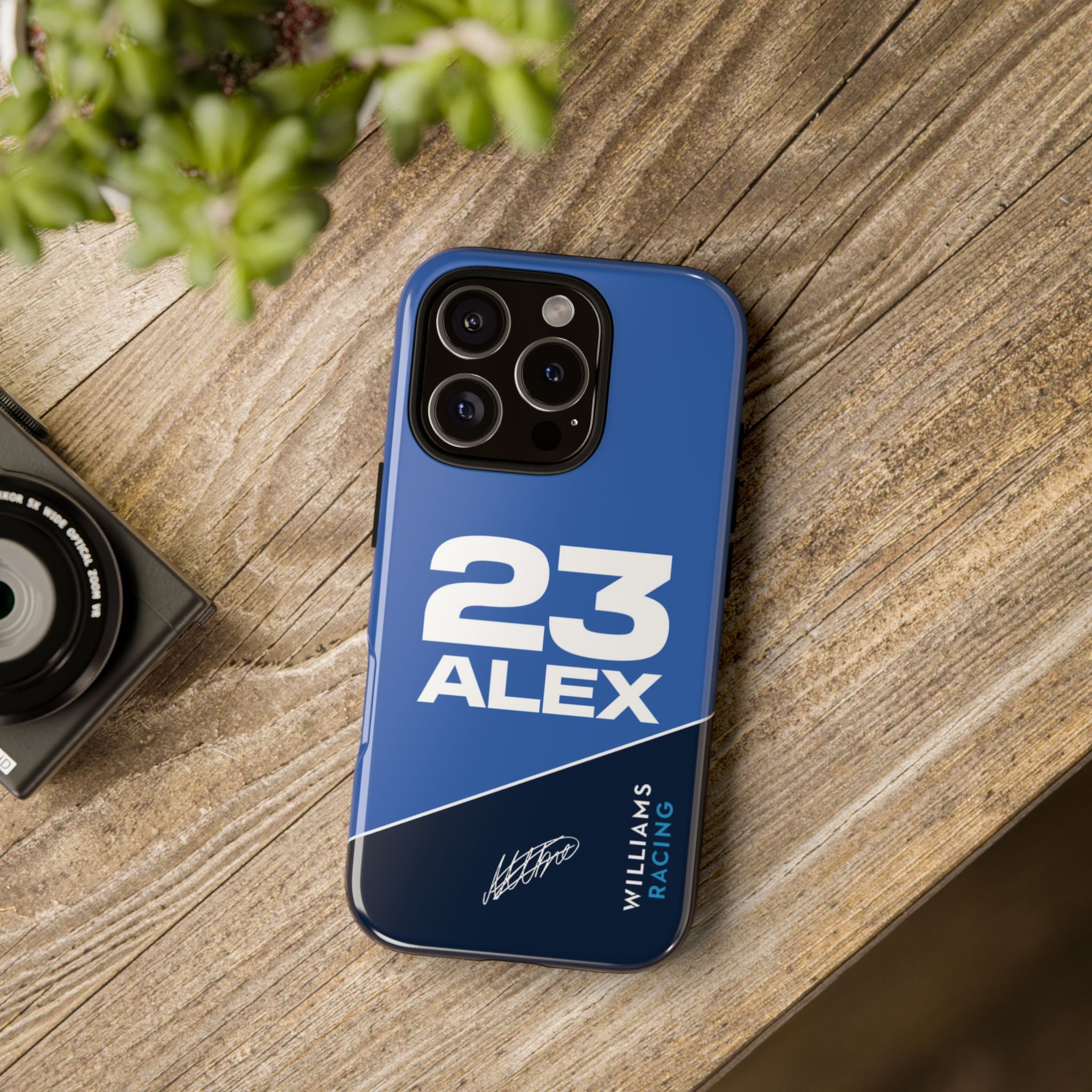 Alex Albon 23 Williams F1 Phone Case, Williams Racing, 2025 Formula One, Tough Phone Case, iPhone Case, Google Pixel Case, Samsung Case