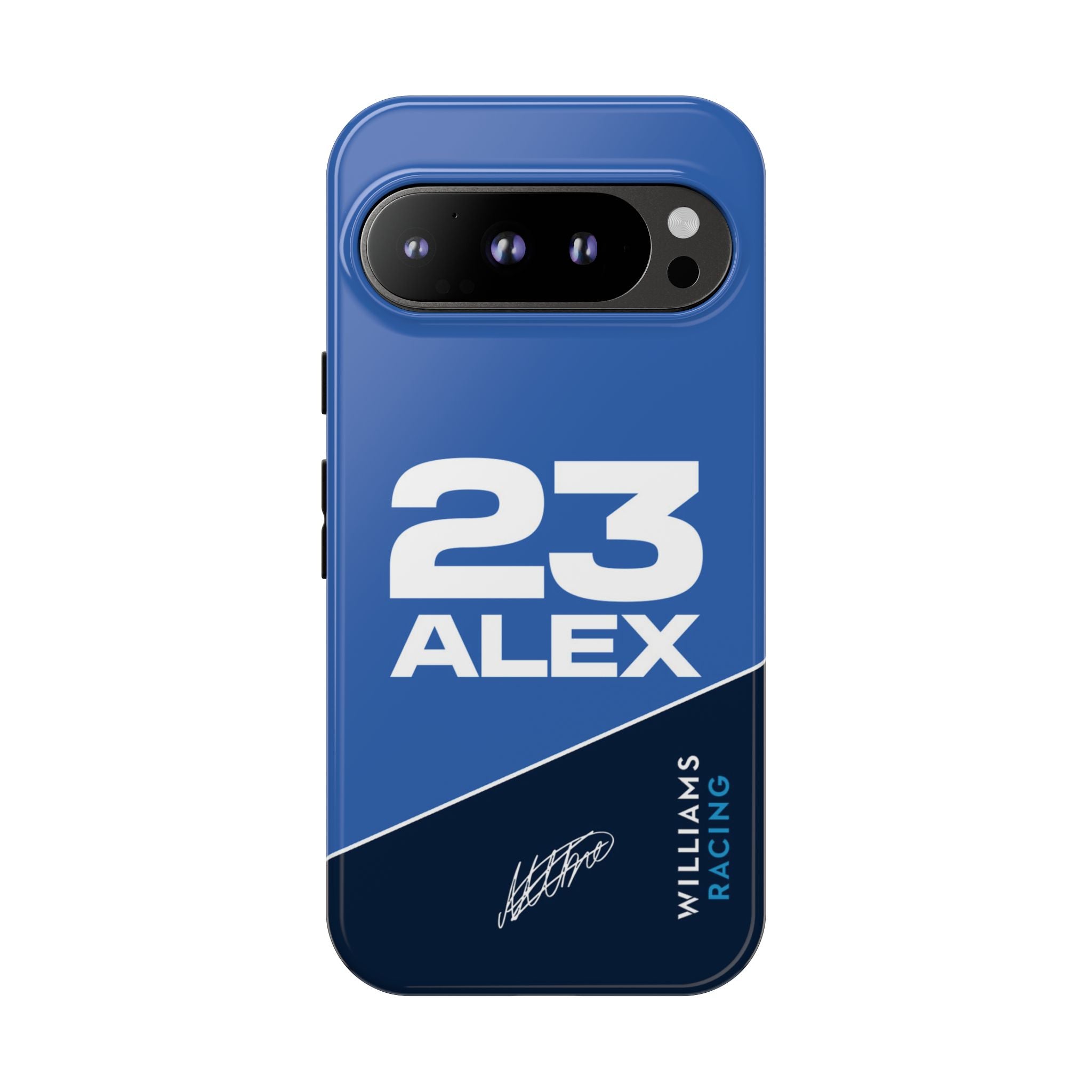 Alex Albon 23 Williams F1 Phone Case, Williams Racing, 2025 Formula One, Tough Phone Case, iPhone Case, Google Pixel Case, Samsung Case