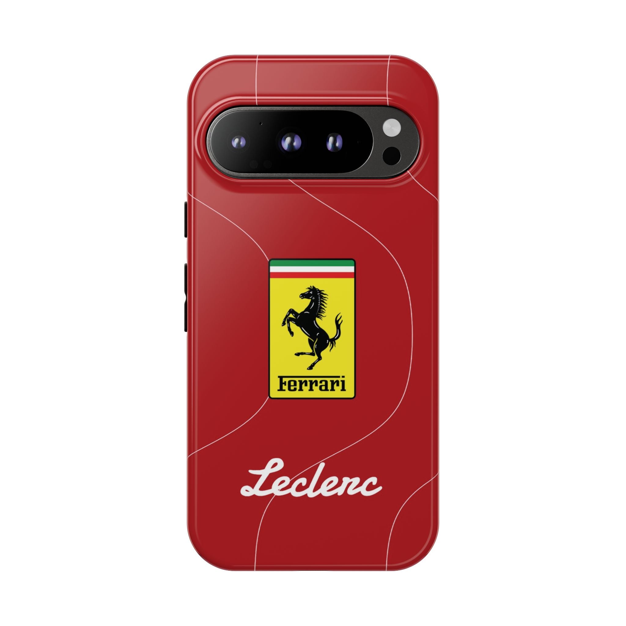 Charles Leclerc Ferrari Monza Limited Edition Phone Case 2025 F1 Tough Phone Case, Ferrari Formula 1 Team, iPhone, Google Pixel, Samsung