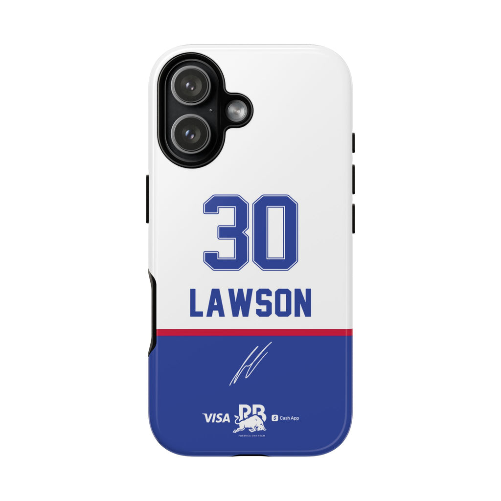 Liam Lawson 30 Visa Cash App RB F1 Phone Case, Racing Bulls 2025 Formula One, Tough Phone Case, iPhone Case, Google Pixel Case, Samsung Case