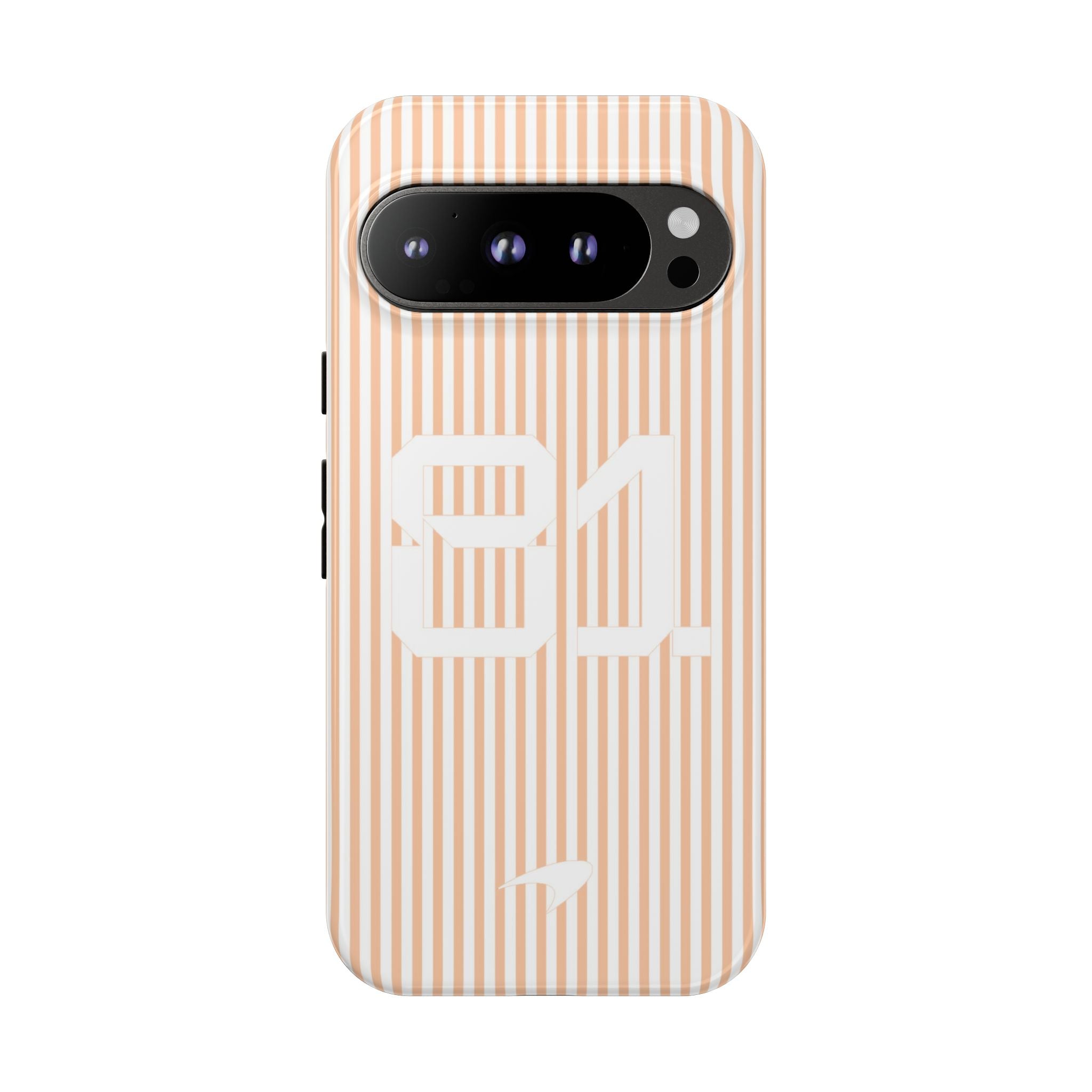 Oscar Piastri 81 Striped McLaren F1 Tough Phone Case, McLaren Formula 1 Team, McLaren Phone Case, iPhone Case Google Pixel Case Samsung Case
