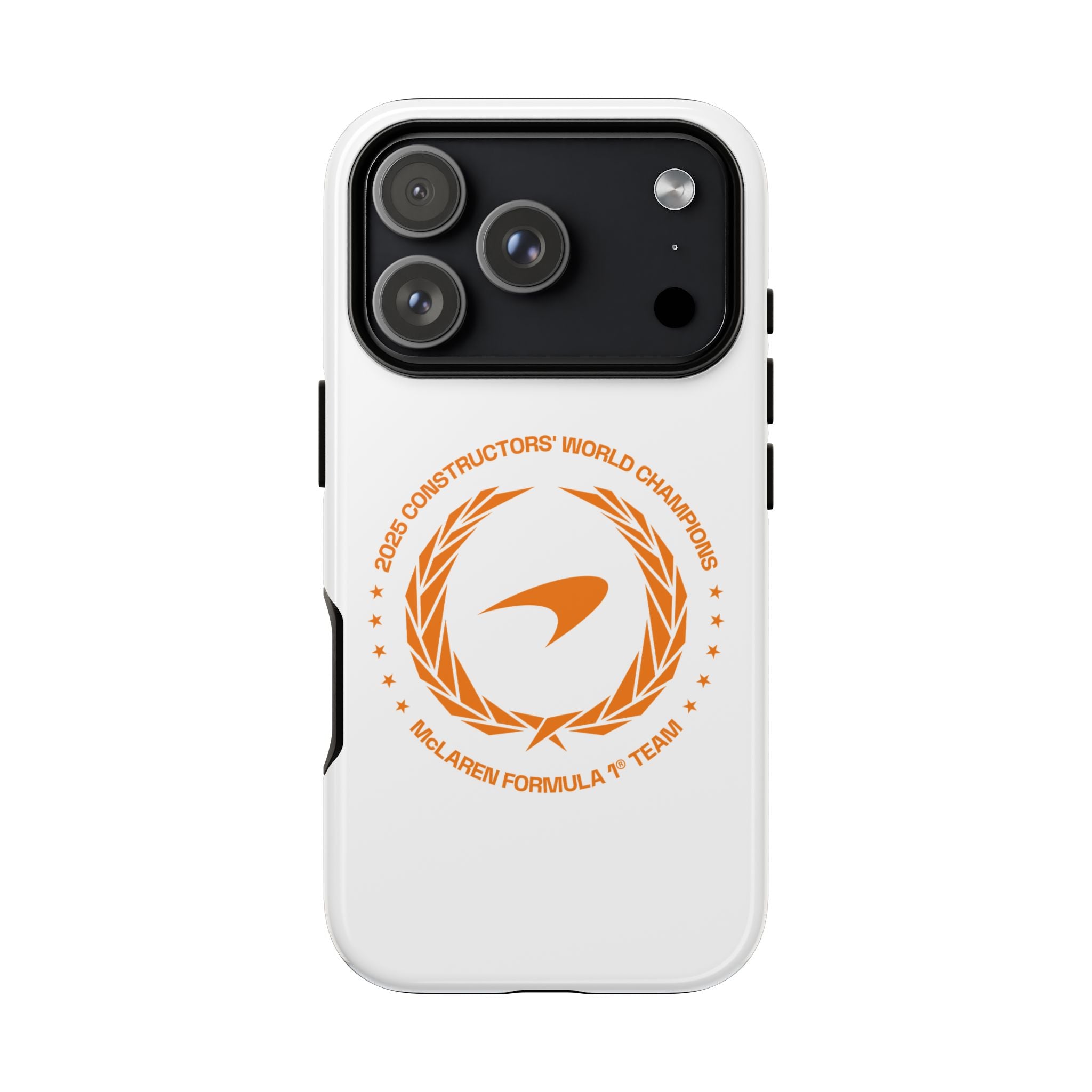 McLaren Formula 1 Team 2025 World Champions Phone Case, McLaren F1 Team, McLaren Tough Case, iPhone, Google Pixel, Samsung Case