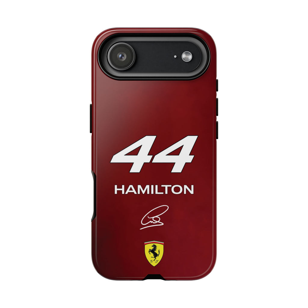 Lewis Hamilton 44 Ferrari F1 Tough Phone Case, Scuderia Ferrari Formula 1 Team Phone Case, iPhone Case, Google Pixel Case, Samsung Case