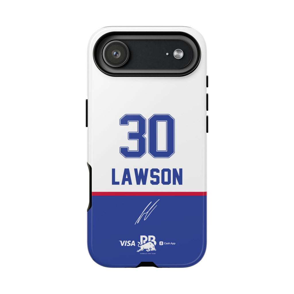 Liam Lawson 30 Visa Cash App RB F1 Phone Case, Racing Bulls 2025 Formula One, Tough Phone Case, iPhone Case, Google Pixel Case, Samsung Case