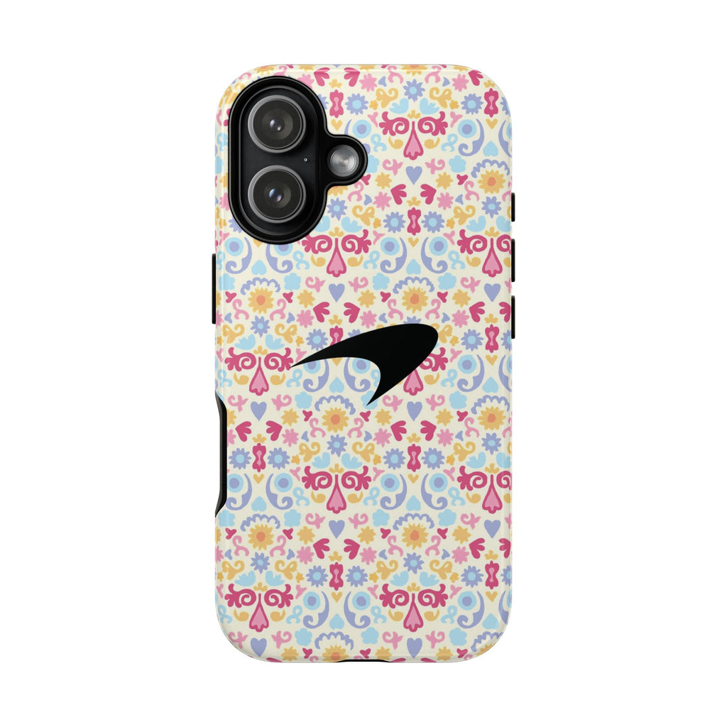 2025 McLaren F1 Mexico GP Tough Phone Case, McLaren Formula 1 Team, 2025 McLaren Phone Case, iPhone Case, Google Pixel Case, Samsung Case