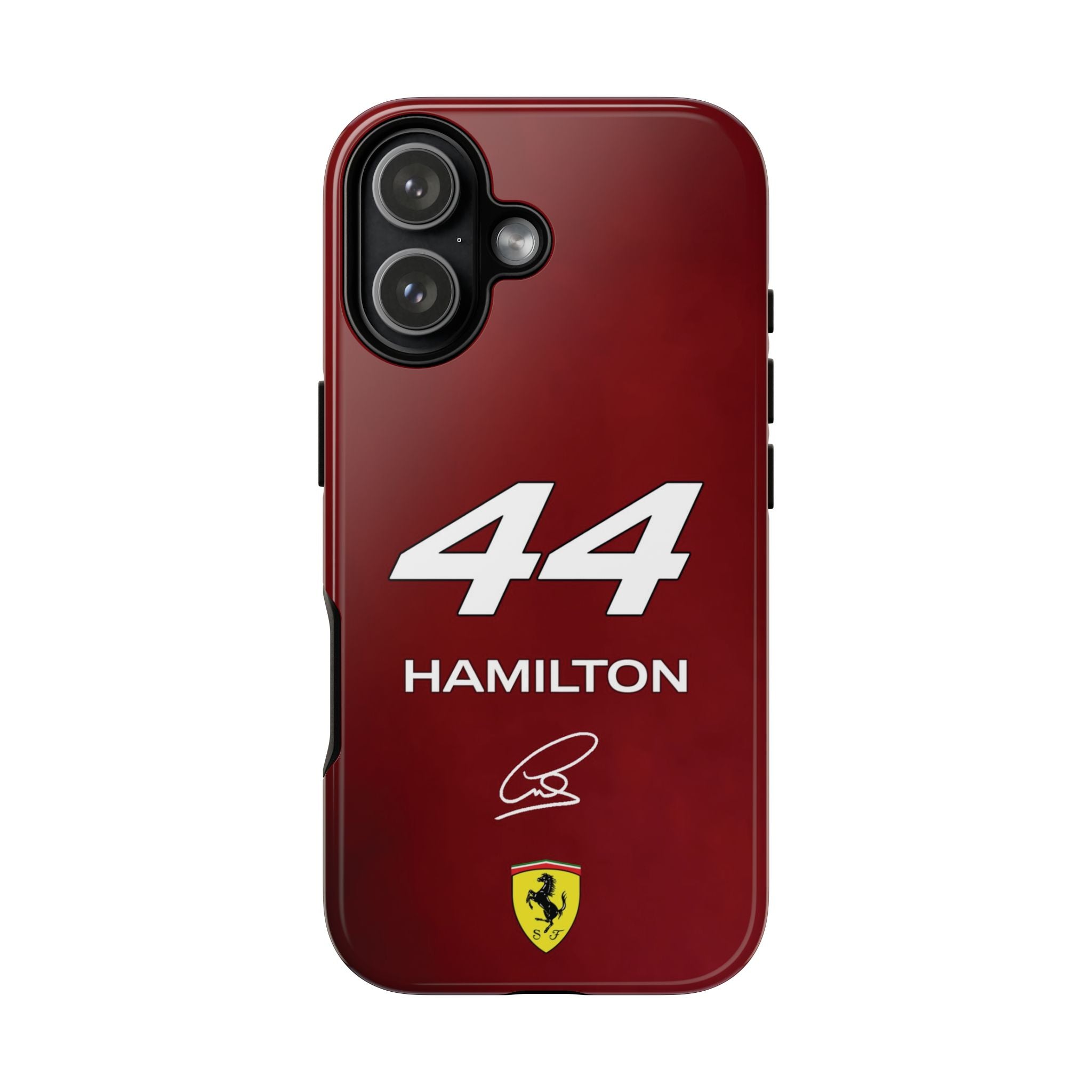 Lewis Hamilton 44 Ferrari F1 Tough Phone Case, Scuderia Ferrari Formula 1 Team Phone Case, iPhone Case, Google Pixel Case, Samsung Case
