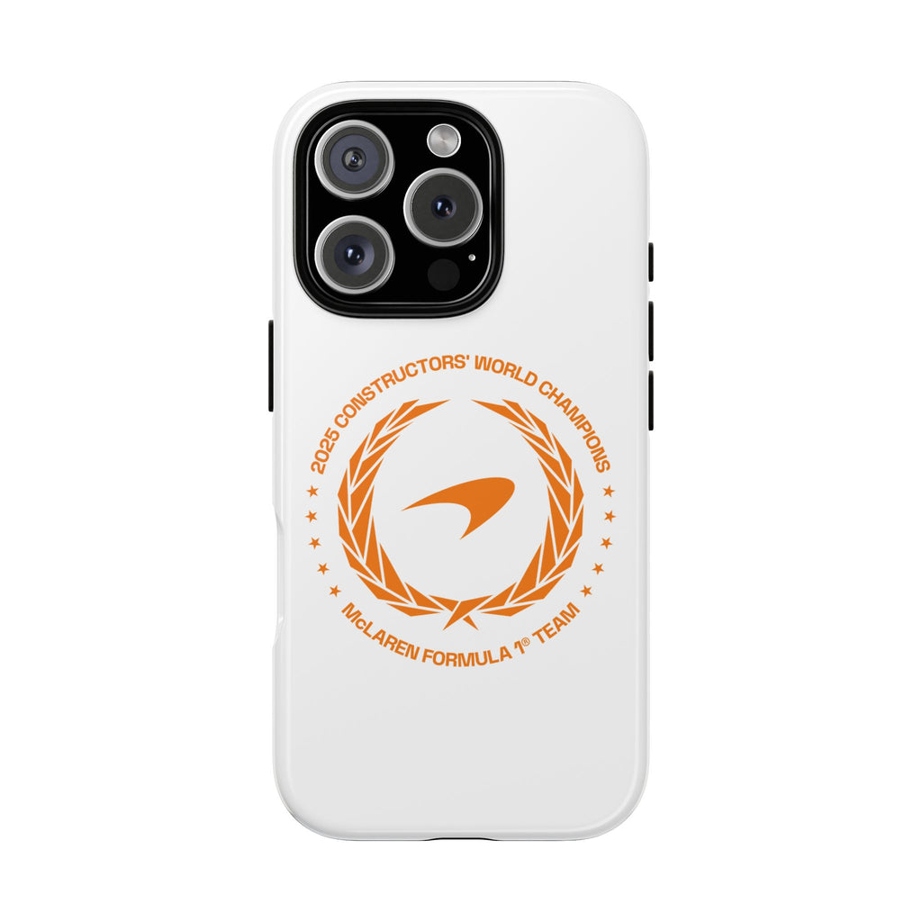 McLaren Formula 1 Team 2025 World Champions Phone Case, McLaren F1 Team, McLaren Tough Case, iPhone, Google Pixel, Samsung Case