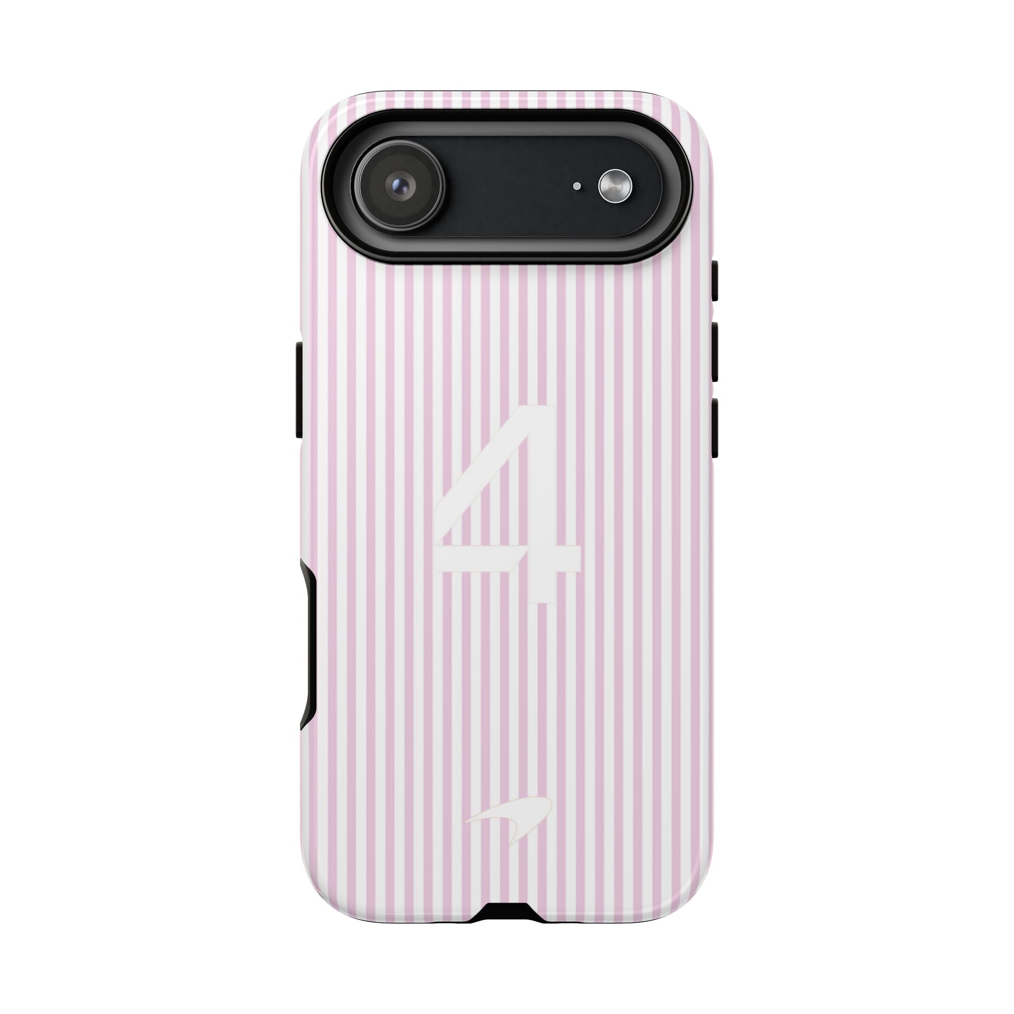 Lando Norris LN4 Pink Striped 4 McLaren F1 Tough Phone Case, McLaren Formula 1 Team Phone Case iPhone Case Google Pixel Case Samsung Case