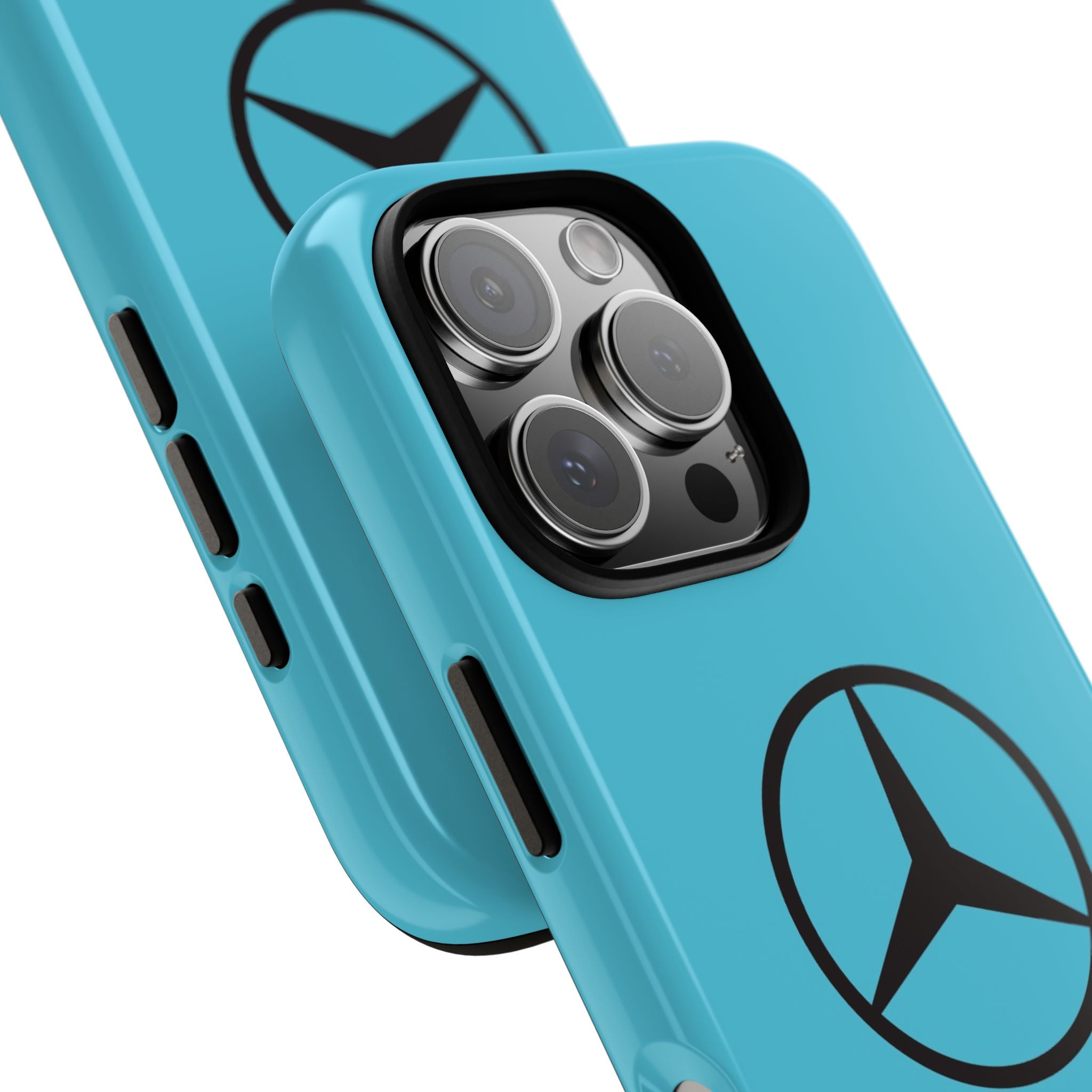 Mercedes F1 Team Blue Tough Phone Case, George Russell, Kimi Antonelli, Mercedes AMG, Mercedes 2025 F1 Team, iPhone, Pixel, Samsung Case
