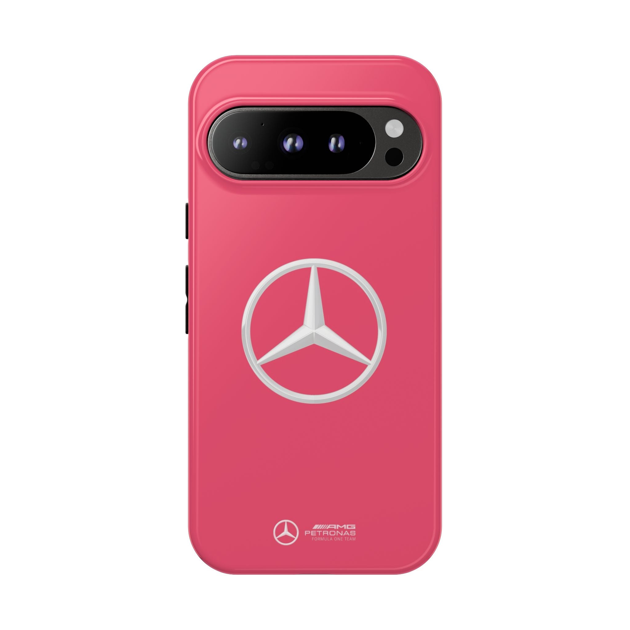 Mercedes F1 Team Pink Miami GP 2025 Edition Tough Phone Case, Mercedes AMG Case, Mercedes 2025 F1 Team, iPhone, Google Pixel, Samsung Case