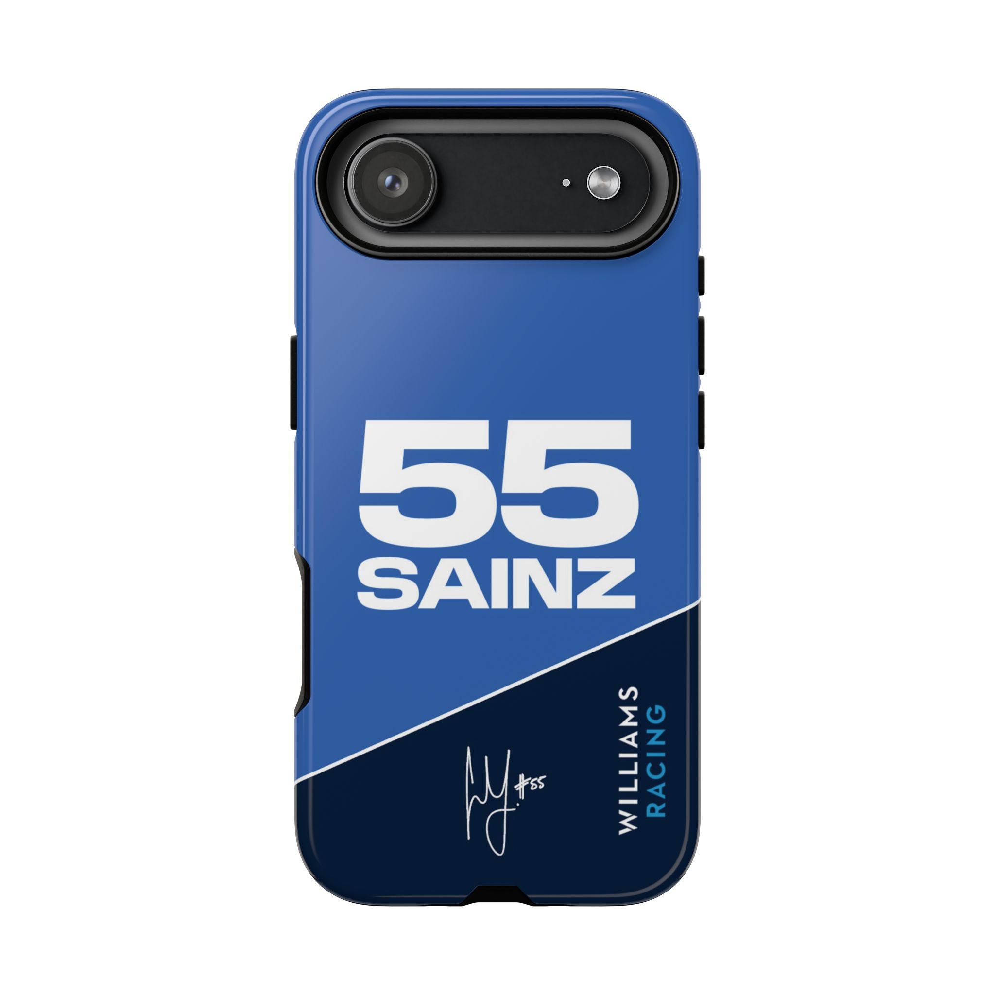 Carlos Sainz 55 Williams F1 Phone Case, Williams Racing, 2025 Formula One, Tough Phone Case, iPhone Case, Google Pixel Case, Samsung Case