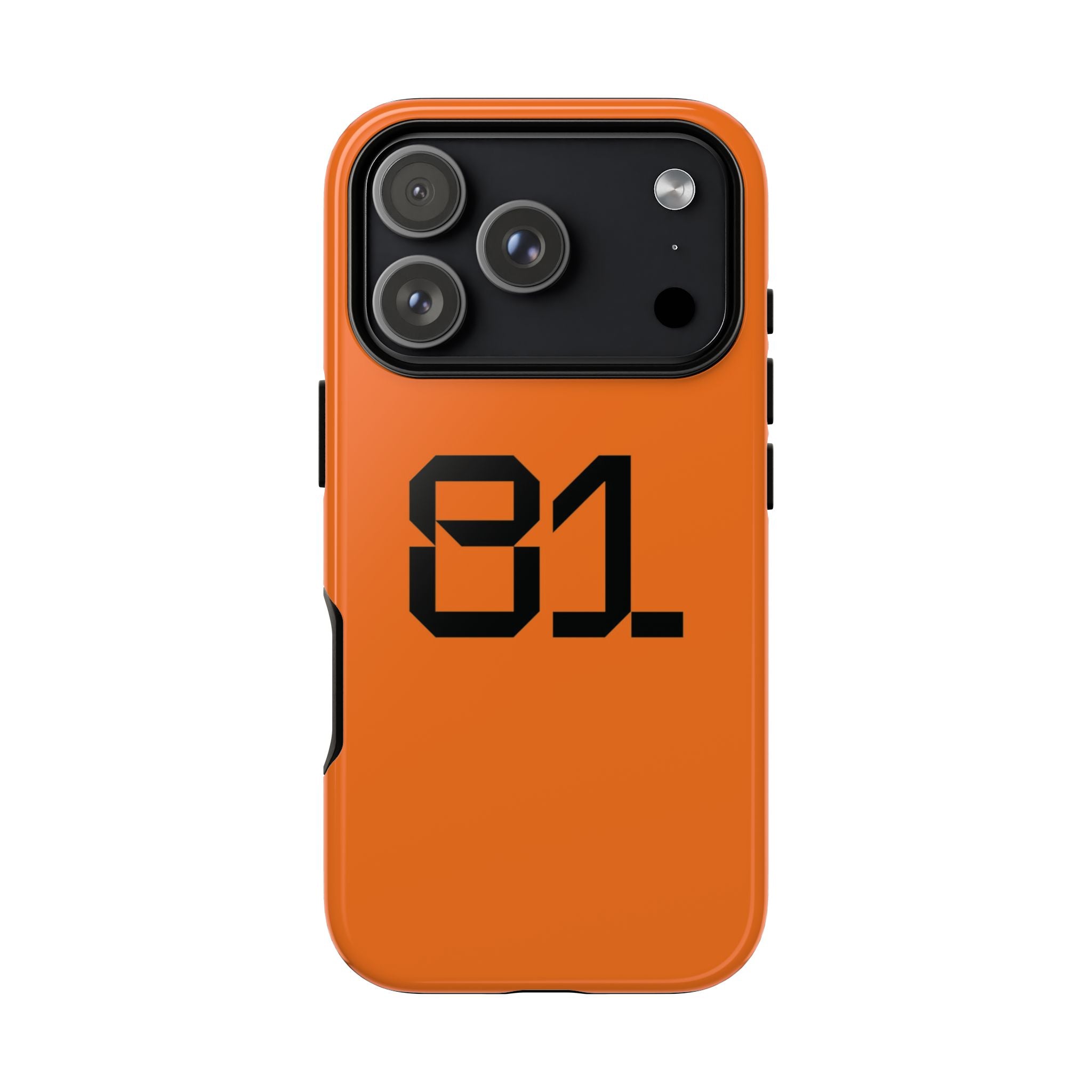 Oscar Piastri 81 F1 Tough Phone Case, OP81, McLaren Formula 1 Team, McLaren Phone Case, iPhone Case, Google Pixel Case, Samsung Case