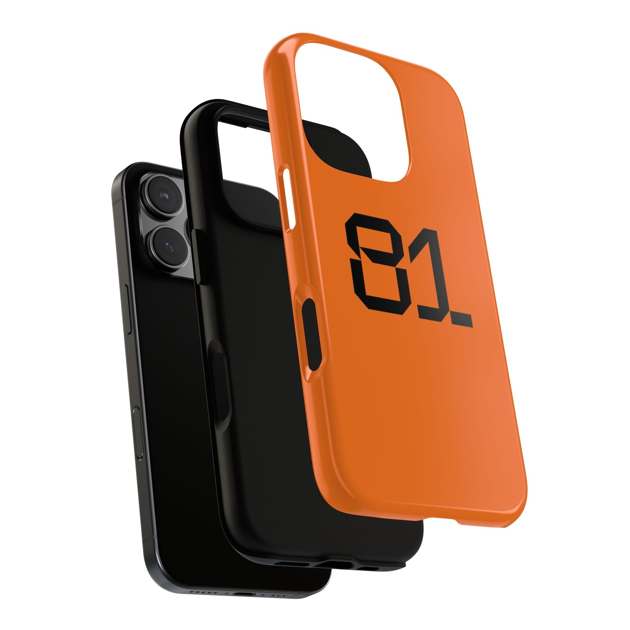 Oscar Piastri 81 F1 Tough Phone Case, OP81, McLaren Formula 1 Team, McLaren Phone Case, iPhone Case, Google Pixel Case, Samsung Case