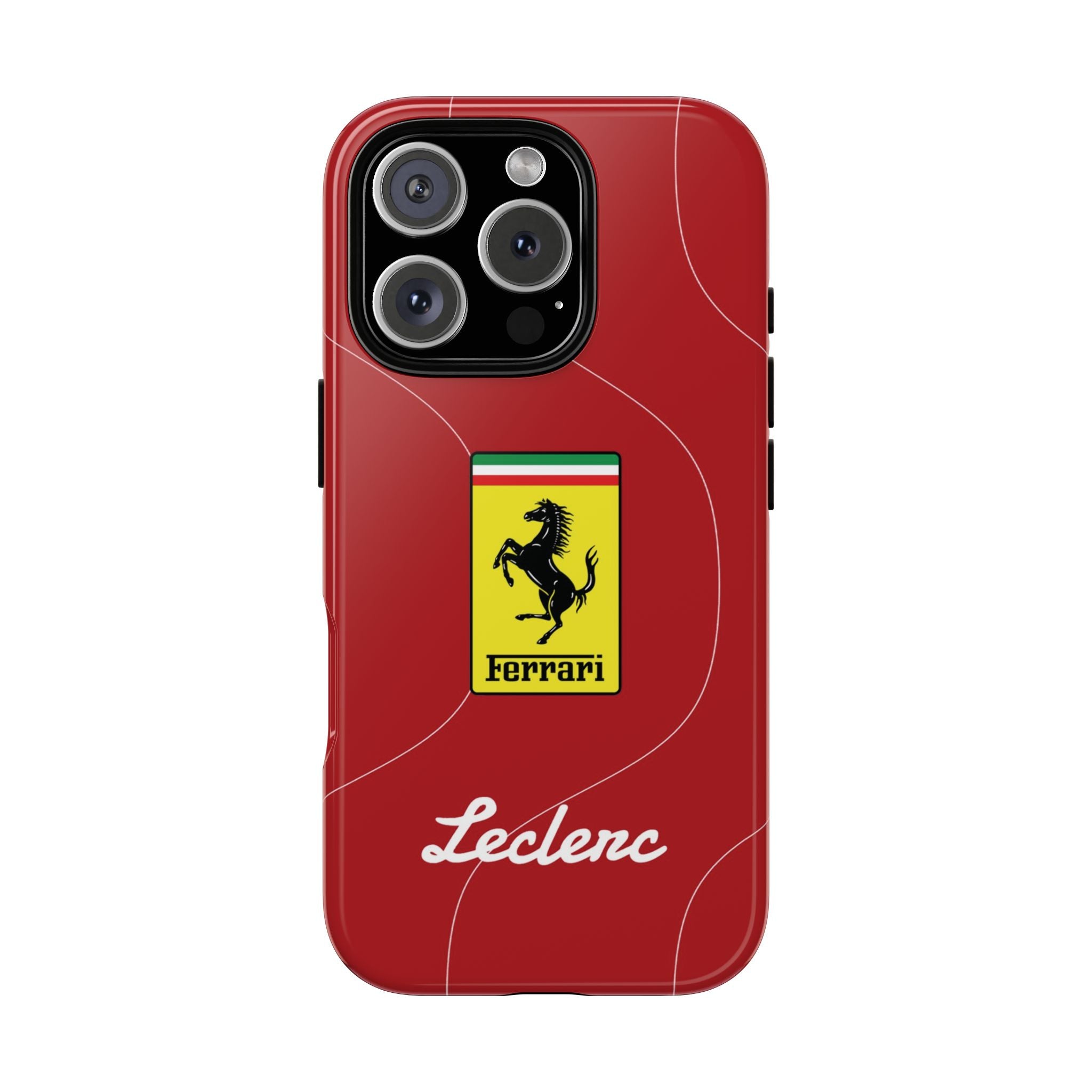 Charles Leclerc Ferrari Monza Limited Edition Phone Case 2025 F1 Tough Phone Case, Ferrari Formula 1 Team, iPhone, Google Pixel, Samsung