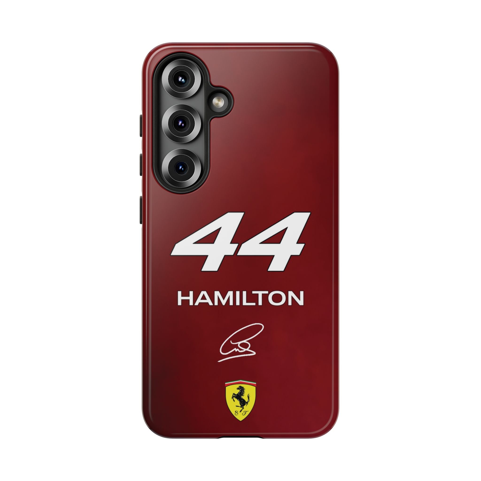 Lewis Hamilton 44 Ferrari F1 Tough Phone Case, Scuderia Ferrari Formula 1 Team Phone Case, iPhone Case, Google Pixel Case, Samsung Case
