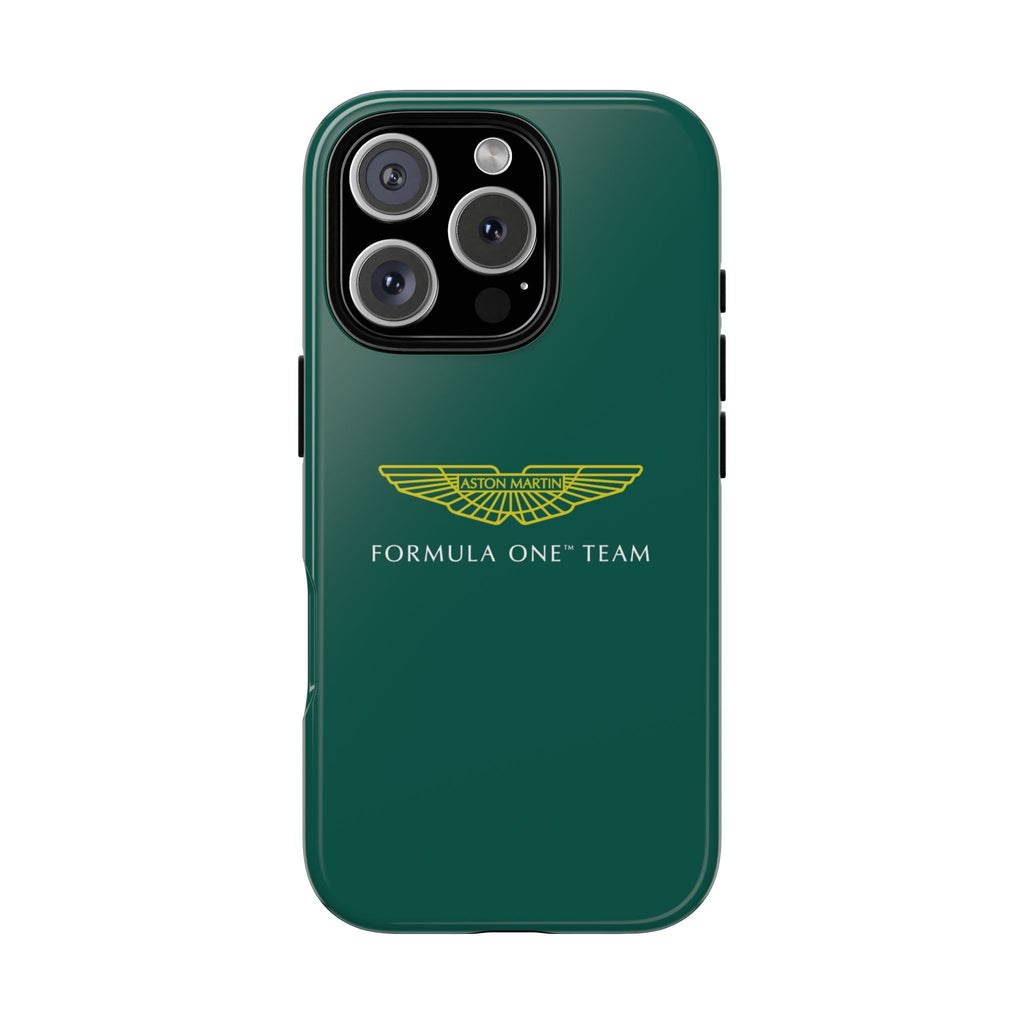 Aston Martin F1 Team Tough Phone Case, Aston Martin 2025 Formula One, Alonso, Stroll, Tough Phone Case, iPhone, Google Pixel, Samsung Case