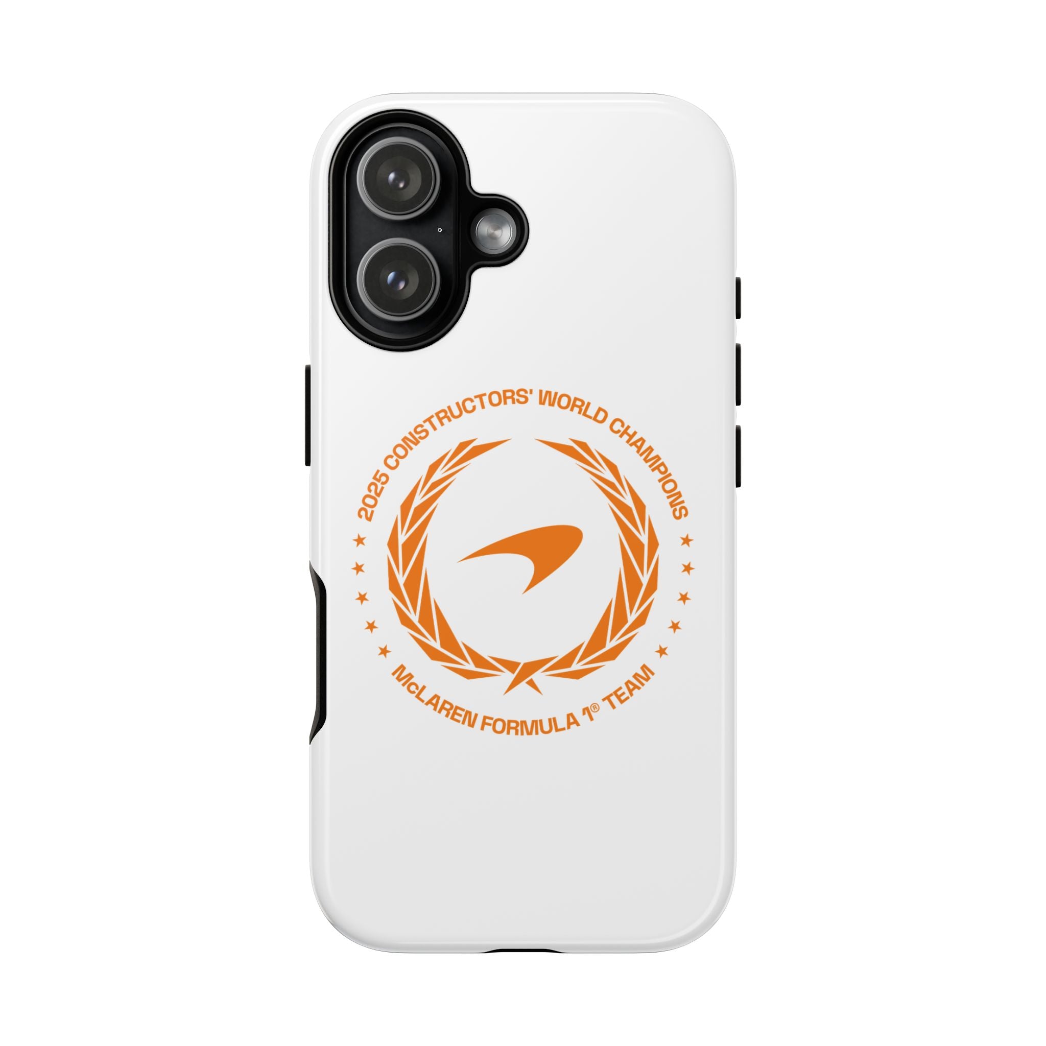McLaren Formula 1 Team 2025 World Champions Phone Case, McLaren F1 Team, McLaren Tough Case, iPhone, Google Pixel, Samsung Case