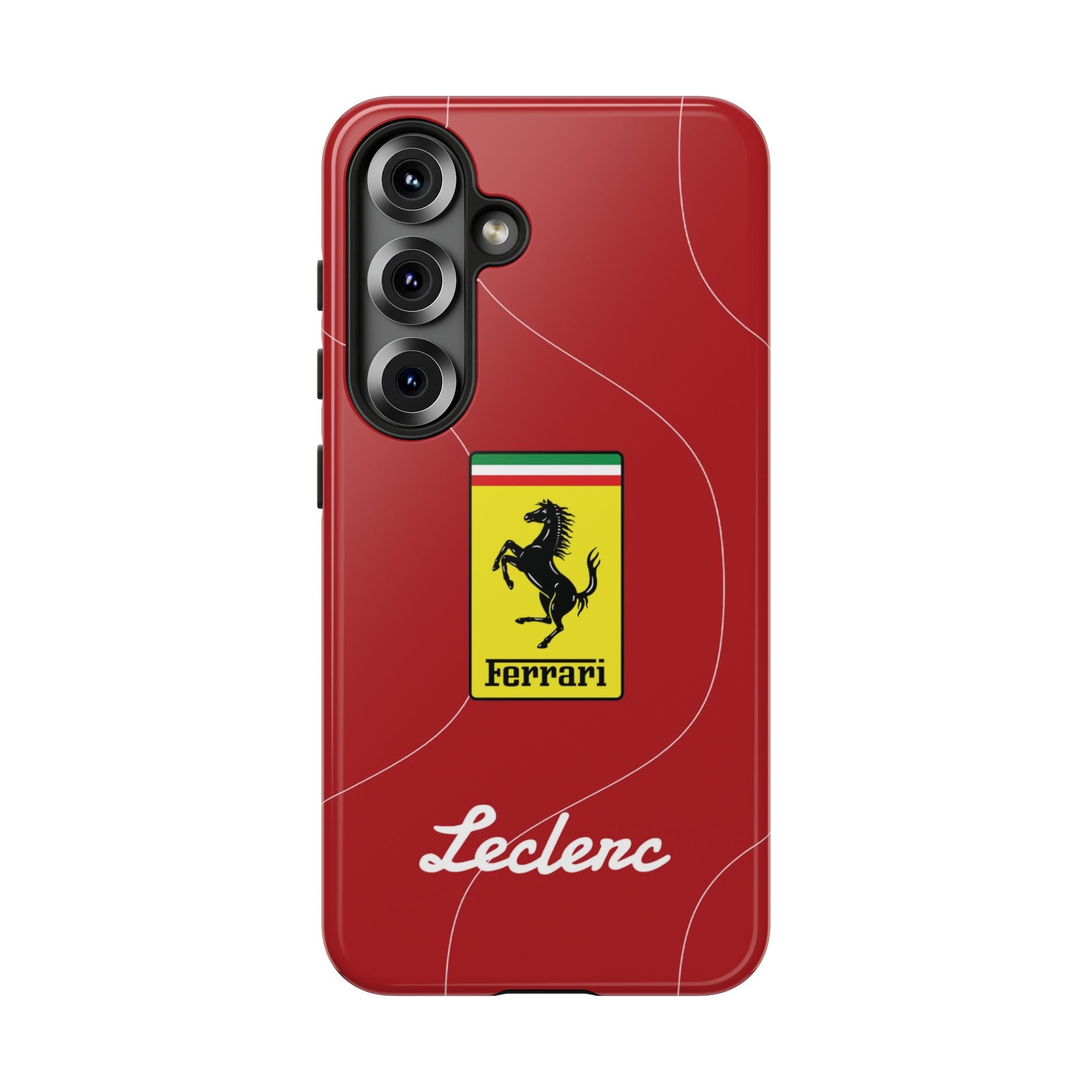 Charles Leclerc Ferrari Monza Limited Edition Phone Case 2025 F1 Tough Phone Case, Ferrari Formula 1 Team, iPhone, Google Pixel, Samsung