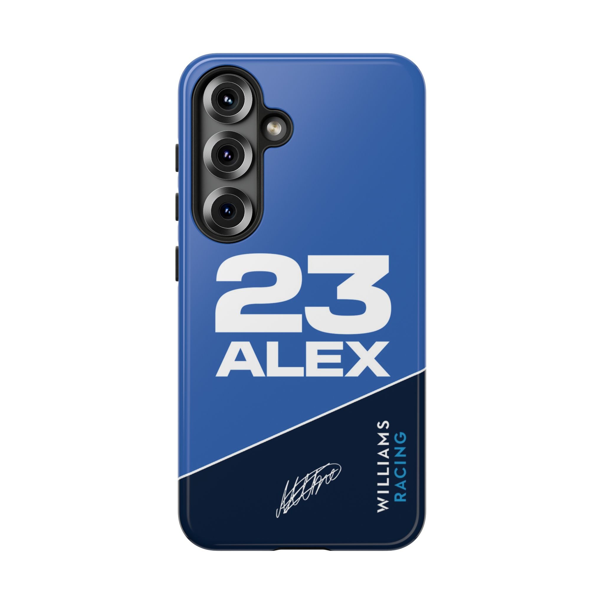 Alex Albon 23 Williams F1 Phone Case, Williams Racing, 2025 Formula One, Tough Phone Case, iPhone Case, Google Pixel Case, Samsung Case