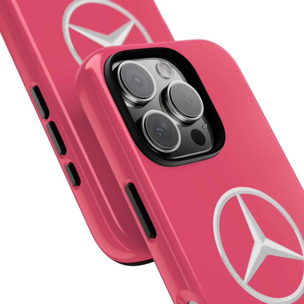 Mercedes F1 Team Pink Miami GP 2025 Edition Tough Phone Case, Mercedes AMG Case, Mercedes 2025 F1 Team, iPhone, Google Pixel, Samsung Case