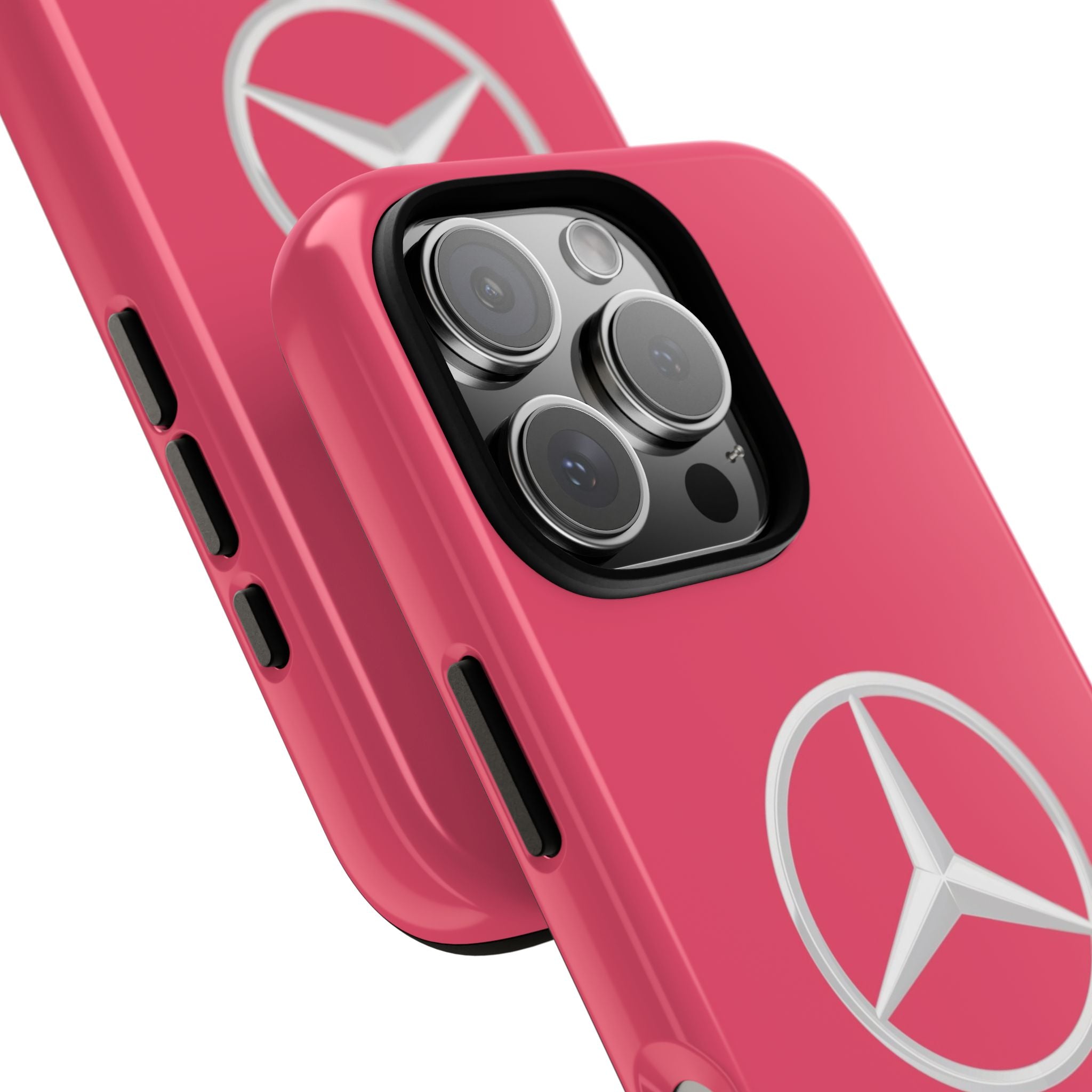 Mercedes F1 Team Pink Miami GP 2025 Edition Tough Phone Case, Mercedes AMG Case, Mercedes 2025 F1 Team, iPhone, Google Pixel, Samsung Case