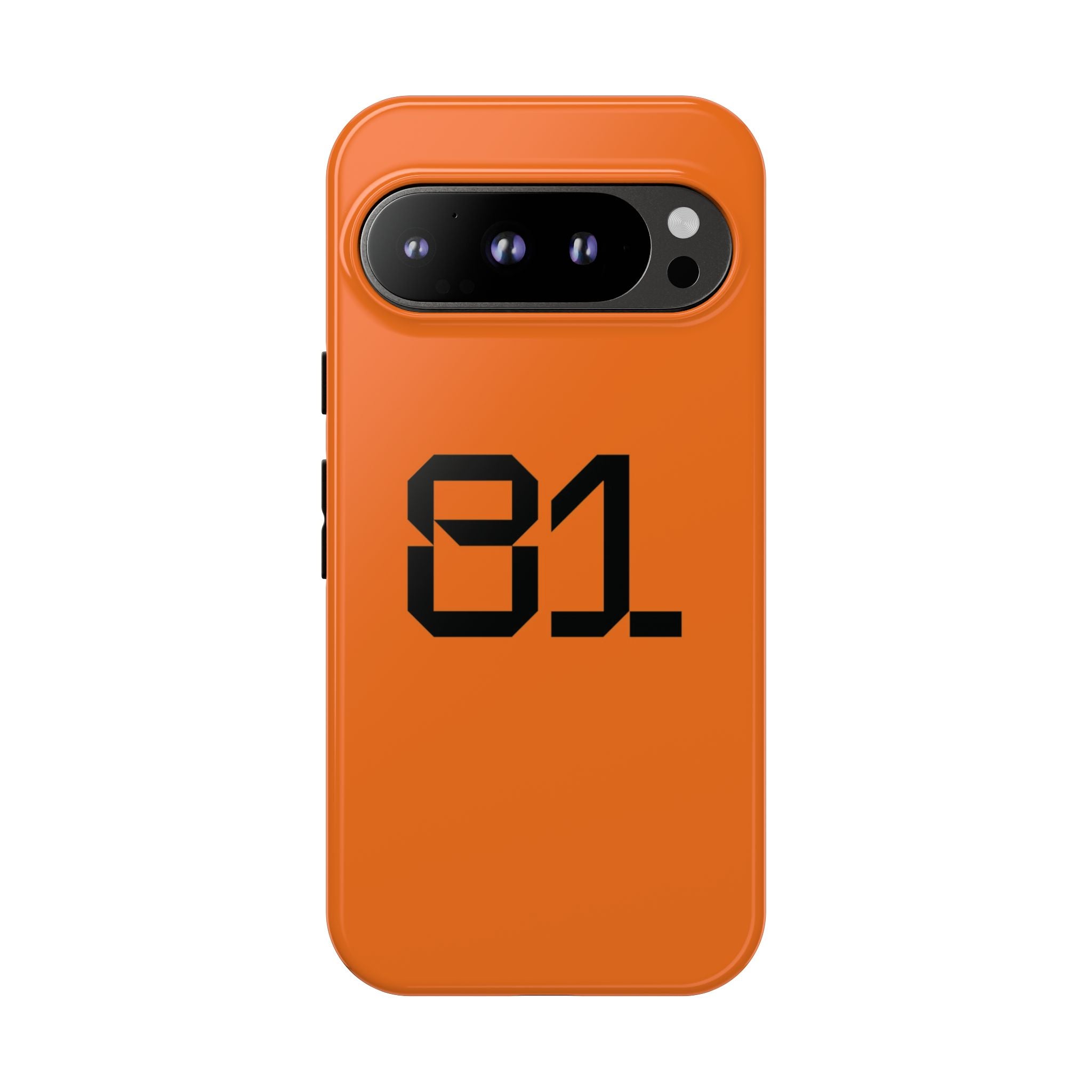 Oscar Piastri 81 F1 Tough Phone Case, OP81, McLaren Formula 1 Team, McLaren Phone Case, iPhone Case, Google Pixel Case, Samsung Case