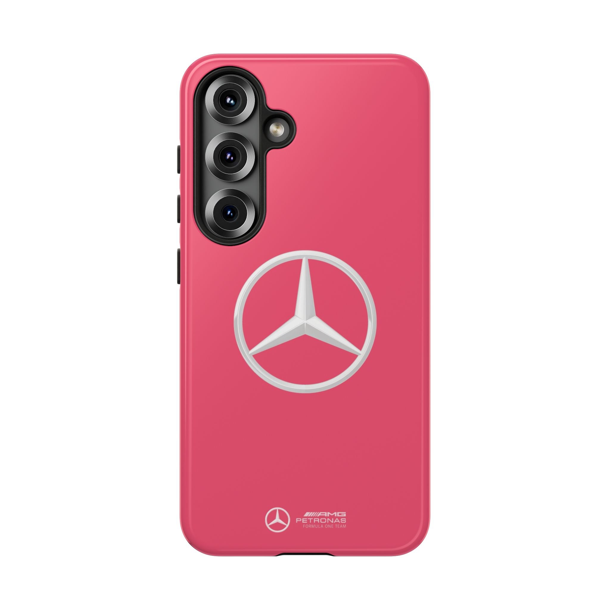 Mercedes F1 Team Pink Miami GP 2025 Edition Tough Phone Case, Mercedes AMG Case, Mercedes 2025 F1 Team, iPhone, Google Pixel, Samsung Case