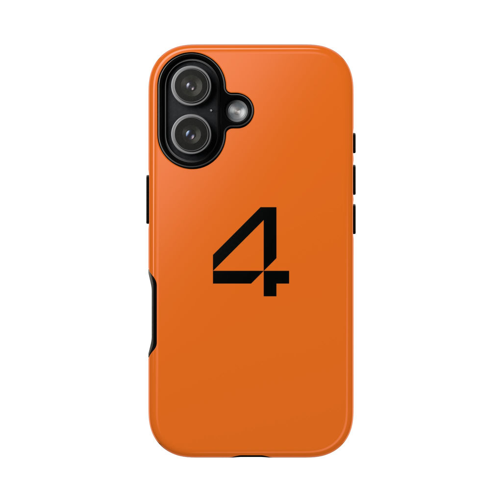 Lando Norris 4 F1 Tough Phone Case, LN4, McLaren Formula 1 Team, McLaren Phone Case, iPhone Case, Google Pixel Case, Samsung Case