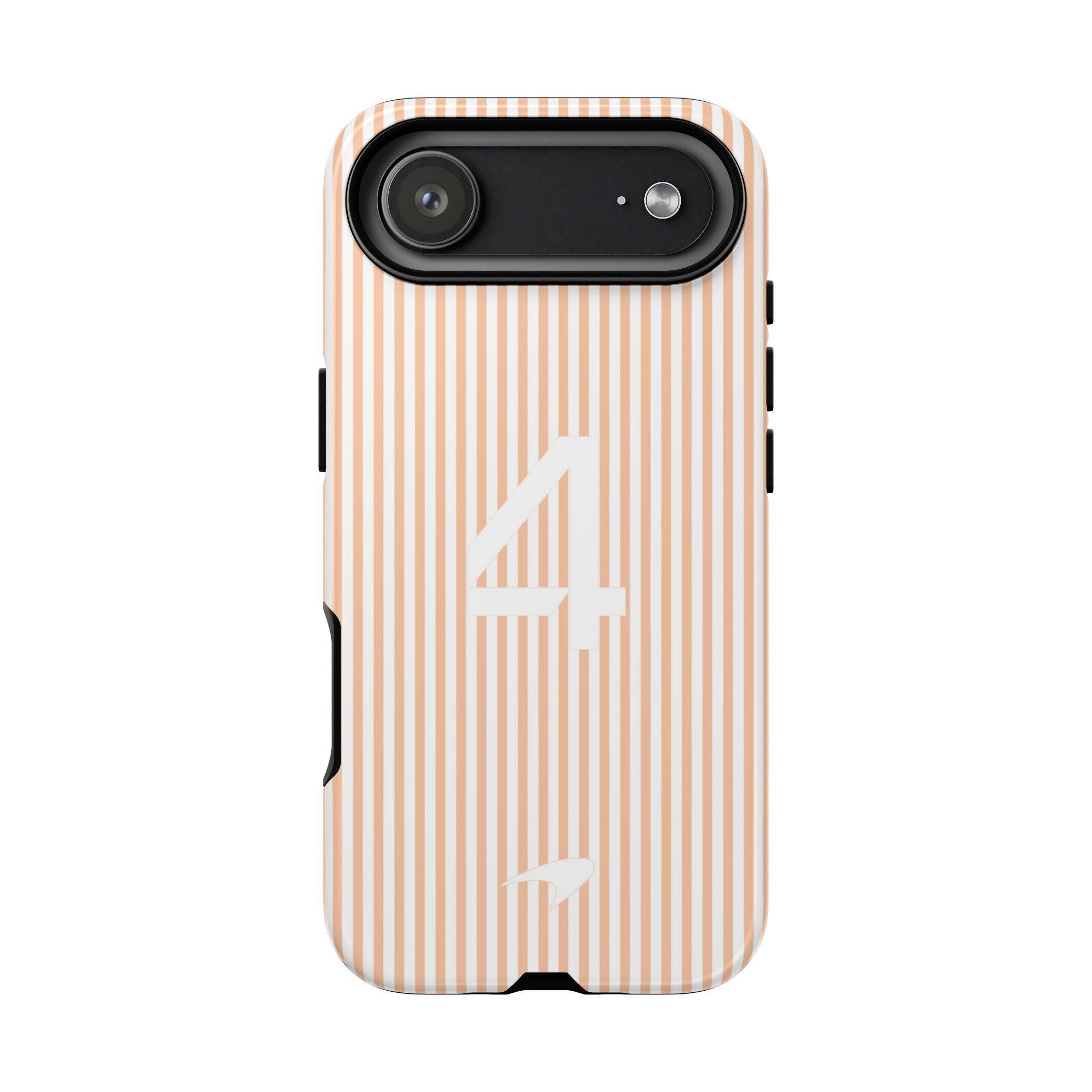 Lando Norris LN4 Striped 4 McLaren F1 Tough Phone Case, McLaren Formula 1 Team Phone Case iPhone Case Google Pixel Case Samsung Case