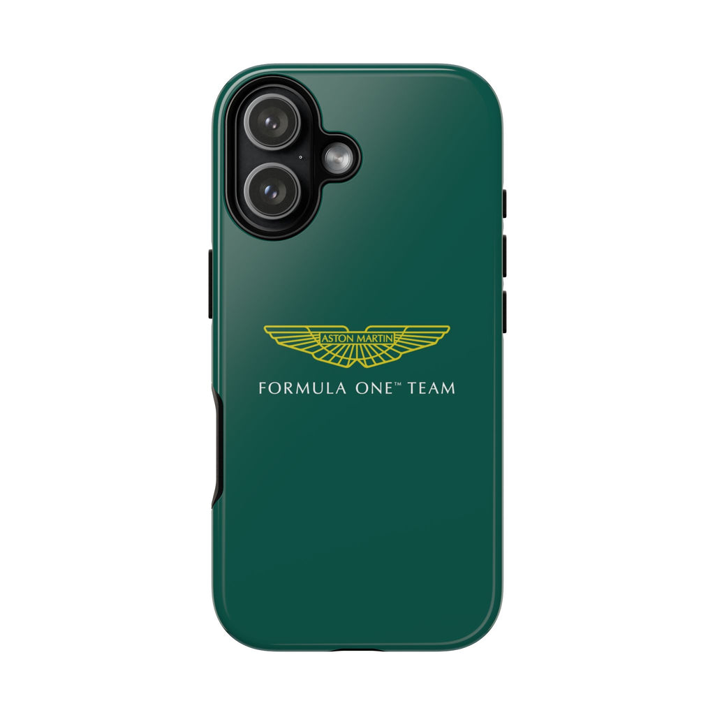 Aston Martin F1 Team Tough Phone Case, Aston Martin 2025 Formula One, Alonso, Stroll, Tough Phone Case, iPhone, Google Pixel, Samsung Case