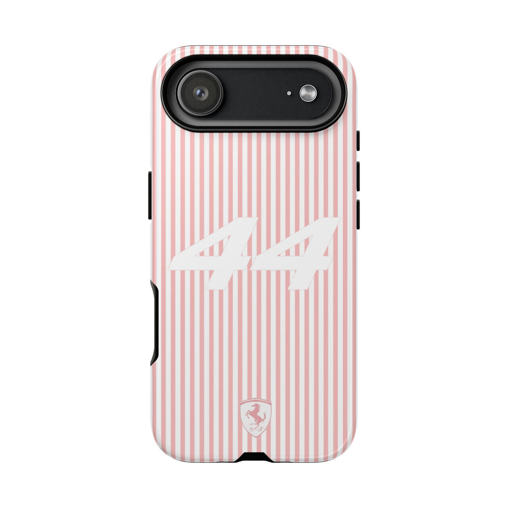 Lewis Hamilton 44 Monaco Special Red 2025 Ferrari F1 Tough Phone Case, Scuderia Ferrari Formula 1 Team, iPhone, Google Pixel, Samsung