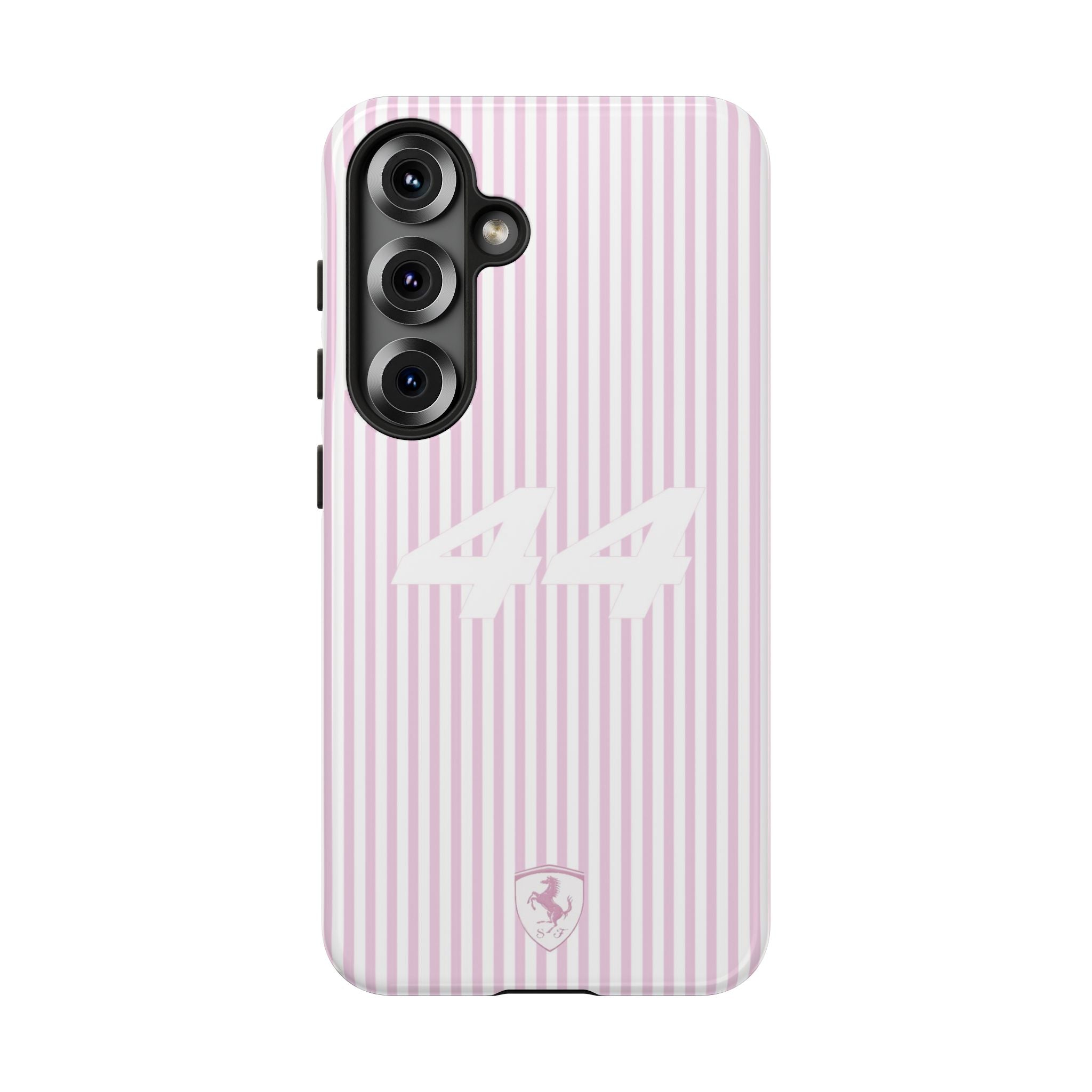 Lewis Hamilton 16 Monaco Special Pink 2025 Ferrari F1 Tough Phone Case, Scuderia Ferrari Formula 1 Team, iPhone, Google Pixel, Samsung