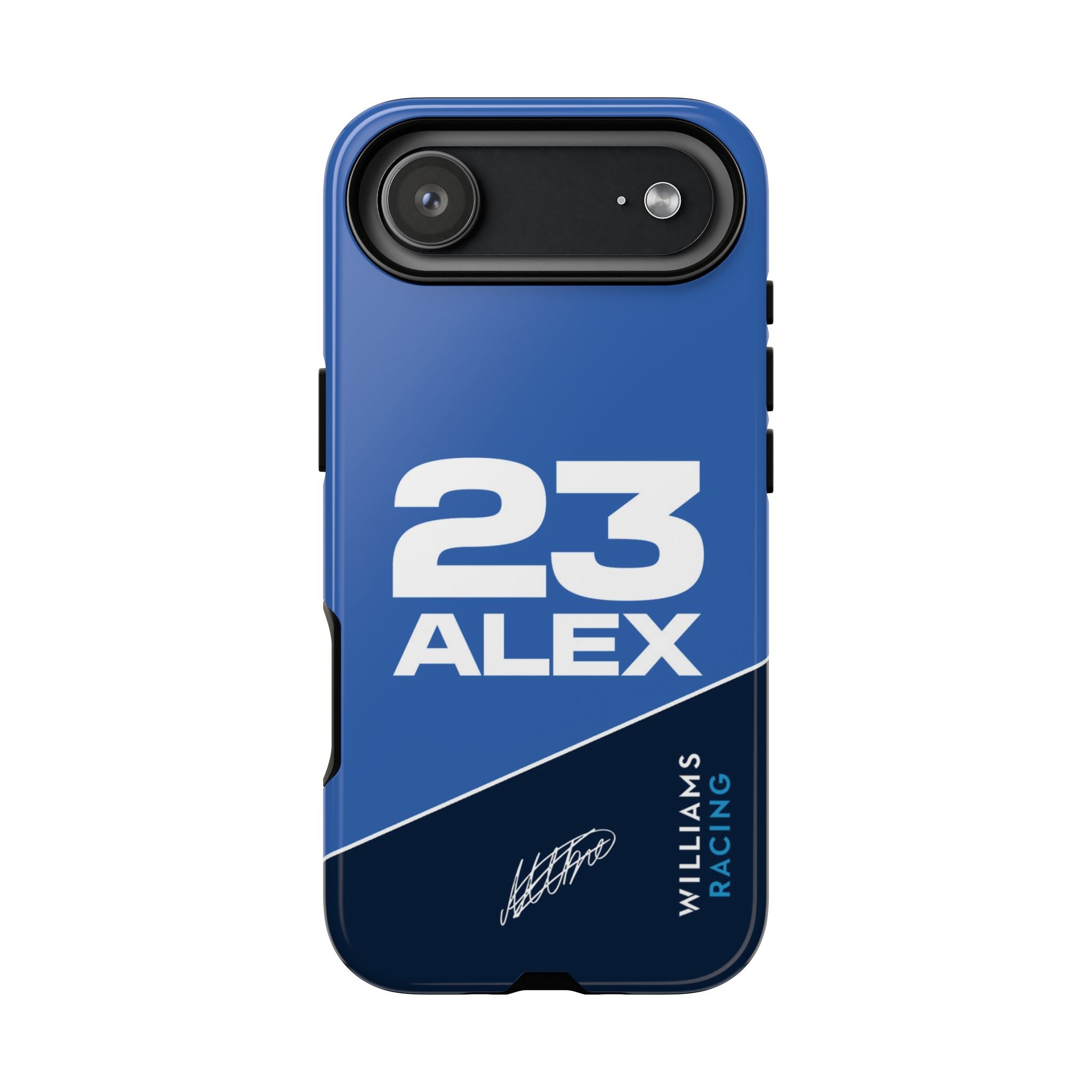 Alex Albon 23 Williams F1 Phone Case, Williams Racing, 2025 Formula One, Tough Phone Case, iPhone Case, Google Pixel Case, Samsung Case