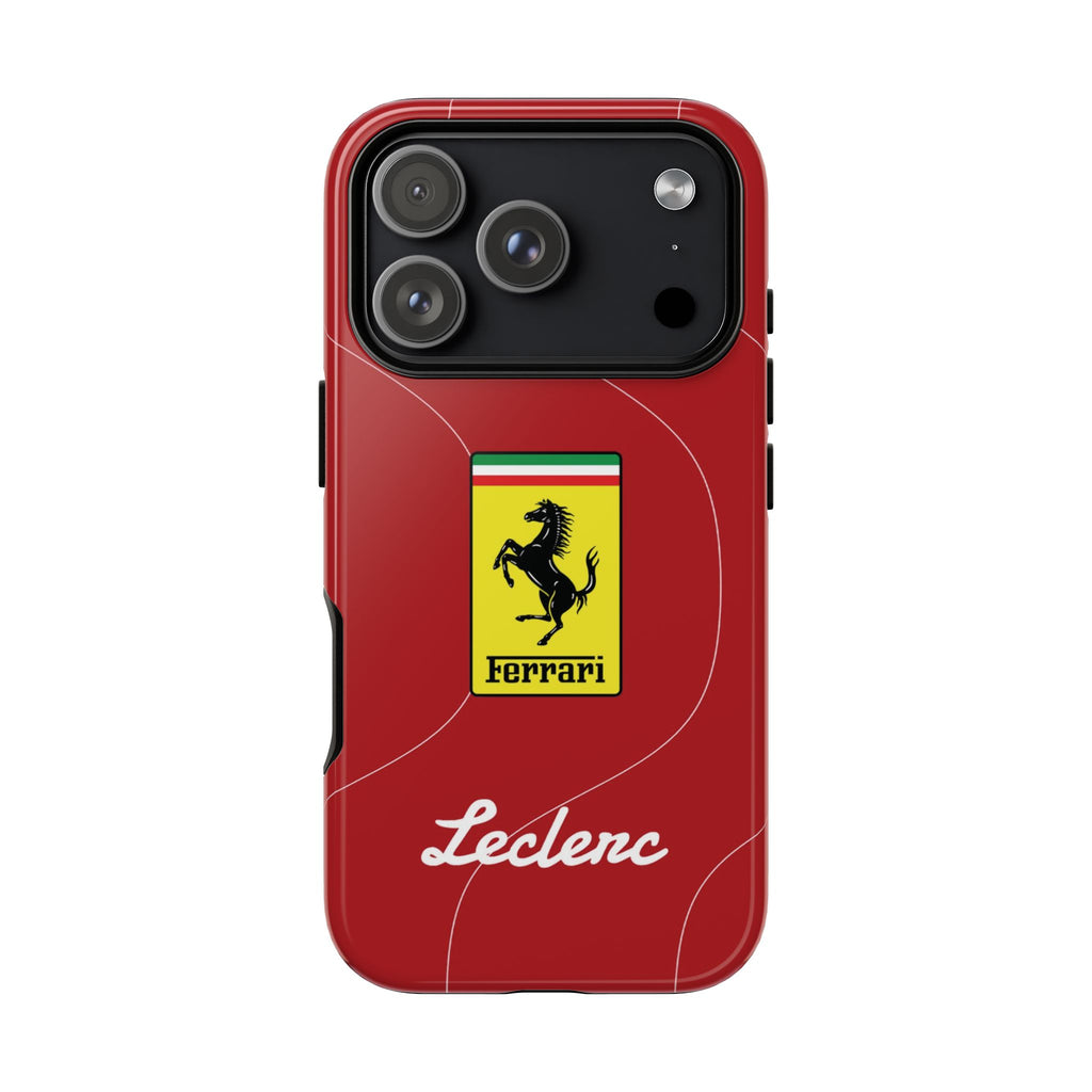 Charles Leclerc Ferrari Monza Limited Edition Phone Case 2025 F1 Tough Phone Case, Ferrari Formula 1 Team, iPhone, Google Pixel, Samsung