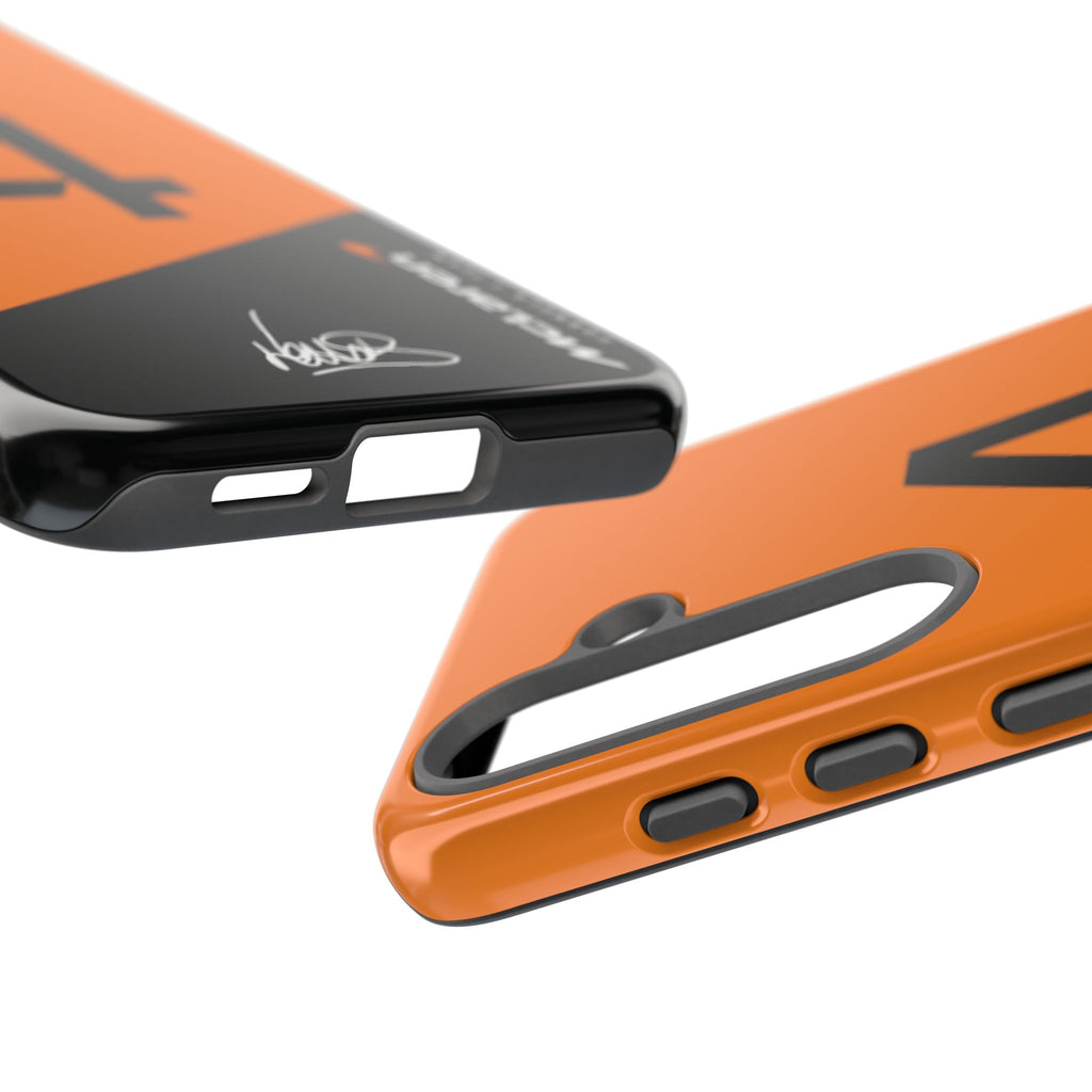 Lando Norris 4 McLaren F1 Phone Case, McLaren Formula 1 Team, 2025 McLaren Tough Phone Case, iPhone Case, Google Pixel Case, Samsung Case