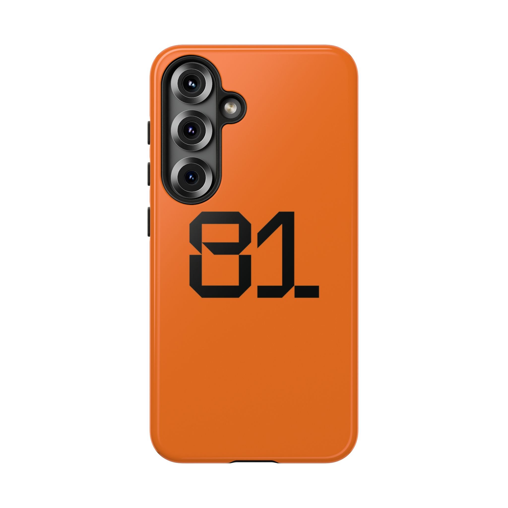 Oscar Piastri 81 F1 Tough Phone Case, OP81, McLaren Formula 1 Team, McLaren Phone Case, iPhone Case, Google Pixel Case, Samsung Case