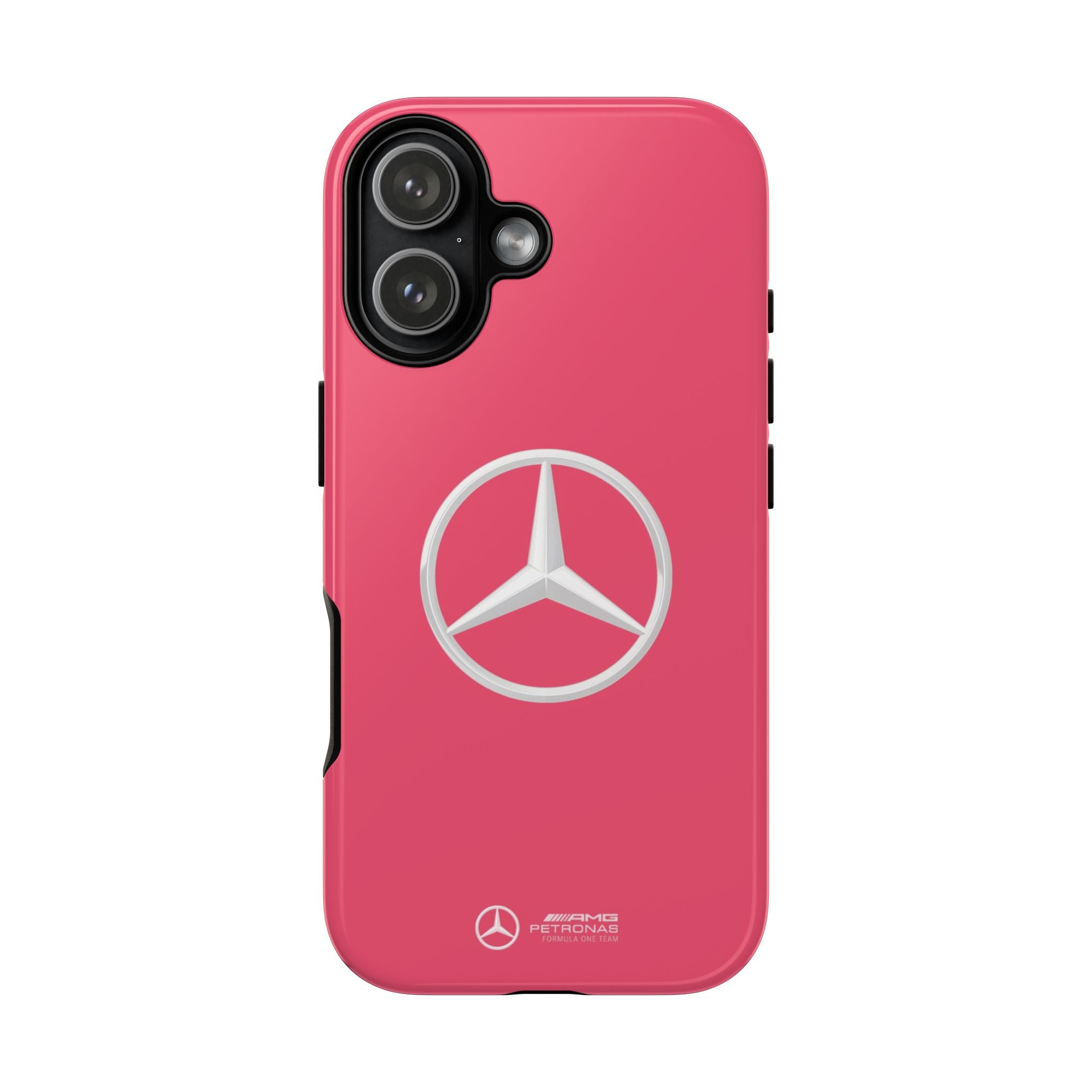 Mercedes F1 Team Pink Miami GP 2025 Edition Tough Phone Case, Mercedes AMG Case, Mercedes 2025 F1 Team, iPhone, Google Pixel, Samsung Case