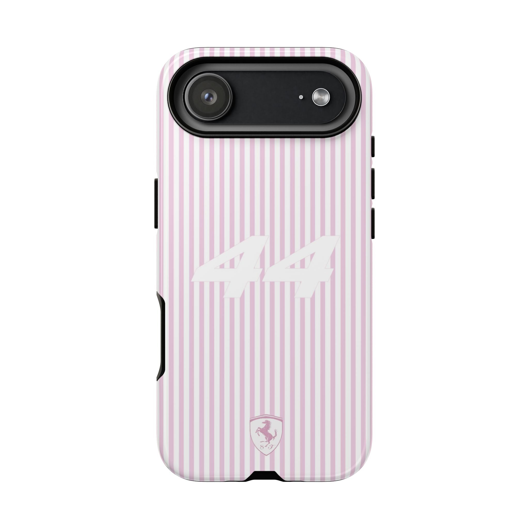 Lewis Hamilton 16 Monaco Special Pink 2025 Ferrari F1 Tough Phone Case, Scuderia Ferrari Formula 1 Team, iPhone, Google Pixel, Samsung